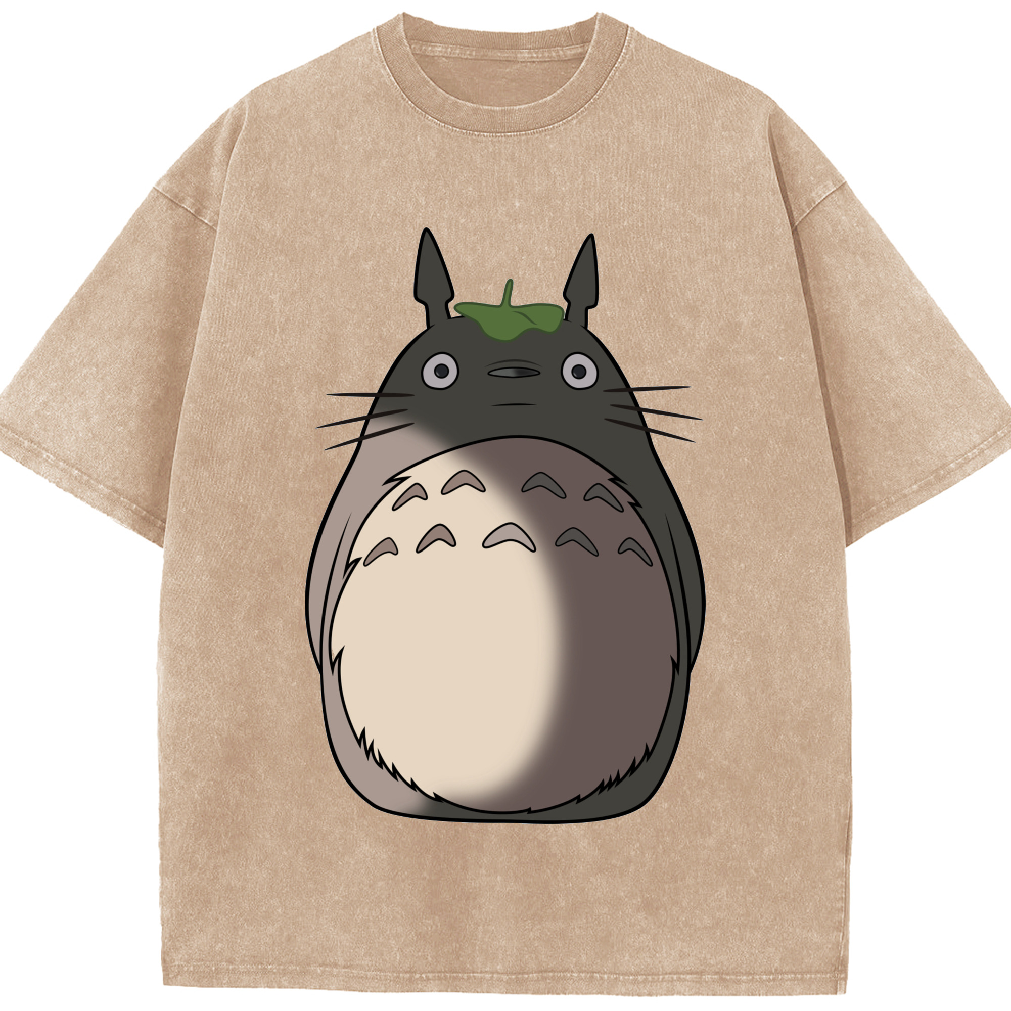 （画像用） となりのトトロ 草壁メイ 草壁サツキ My Neighbor Totoro Satsuki Kusakabe Mei Kusakabe 綿100% ヴィンテージ風 半袖Tシャツ（フロントプリント）