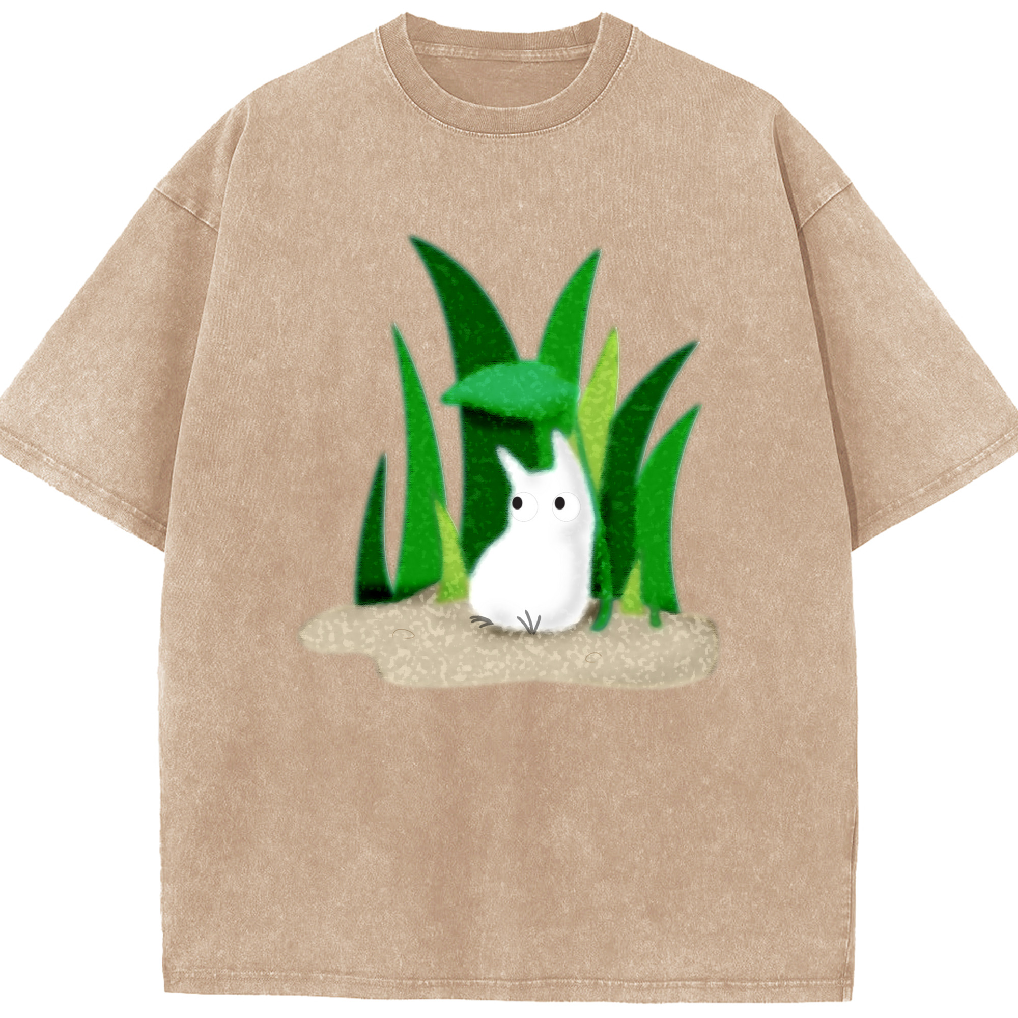 （画像用） となりのトトロ 草壁メイ 草壁サツキ My Neighbor Totoro Satsuki Kusakabe Mei Kusakabe 綿100% ヴィンテージ風 半袖Tシャツ（フロントプリント）