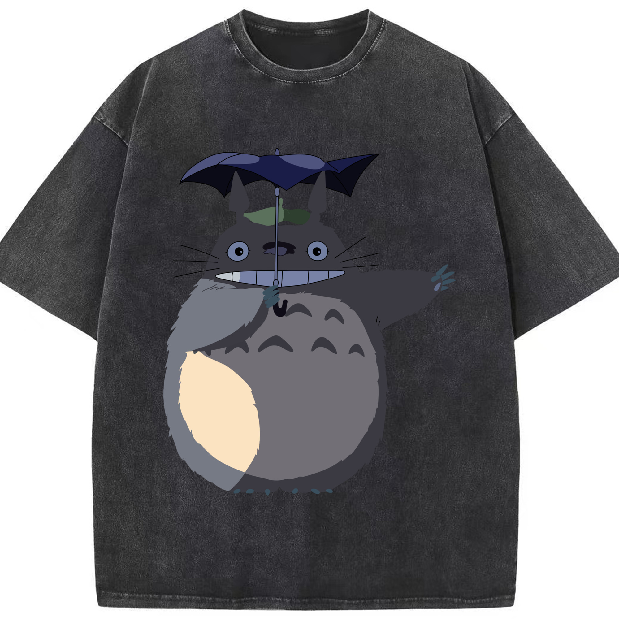 （画像用） となりのトトロ 草壁メイ 草壁サツキ My Neighbor Totoro Satsuki Kusakabe Mei Kusakabe 綿100% ヴィンテージ風 半袖Tシャツ（フロントプリント）