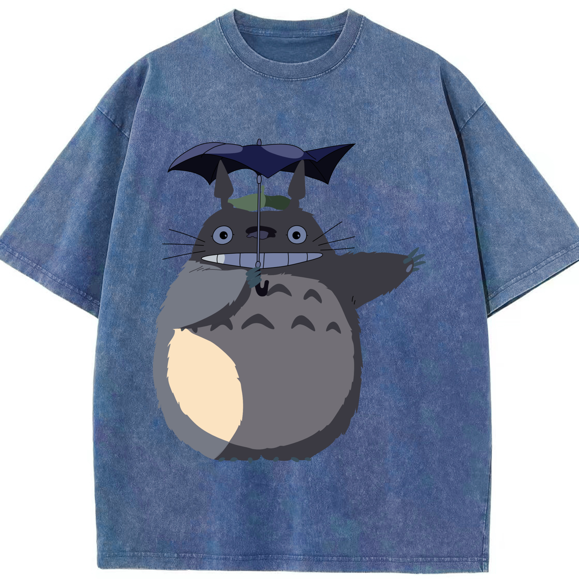 （画像用） となりのトトロ 草壁メイ 草壁サツキ My Neighbor Totoro Satsuki Kusakabe Mei Kusakabe 綿100% ヴィンテージ風 半袖Tシャツ（フロントプリント）