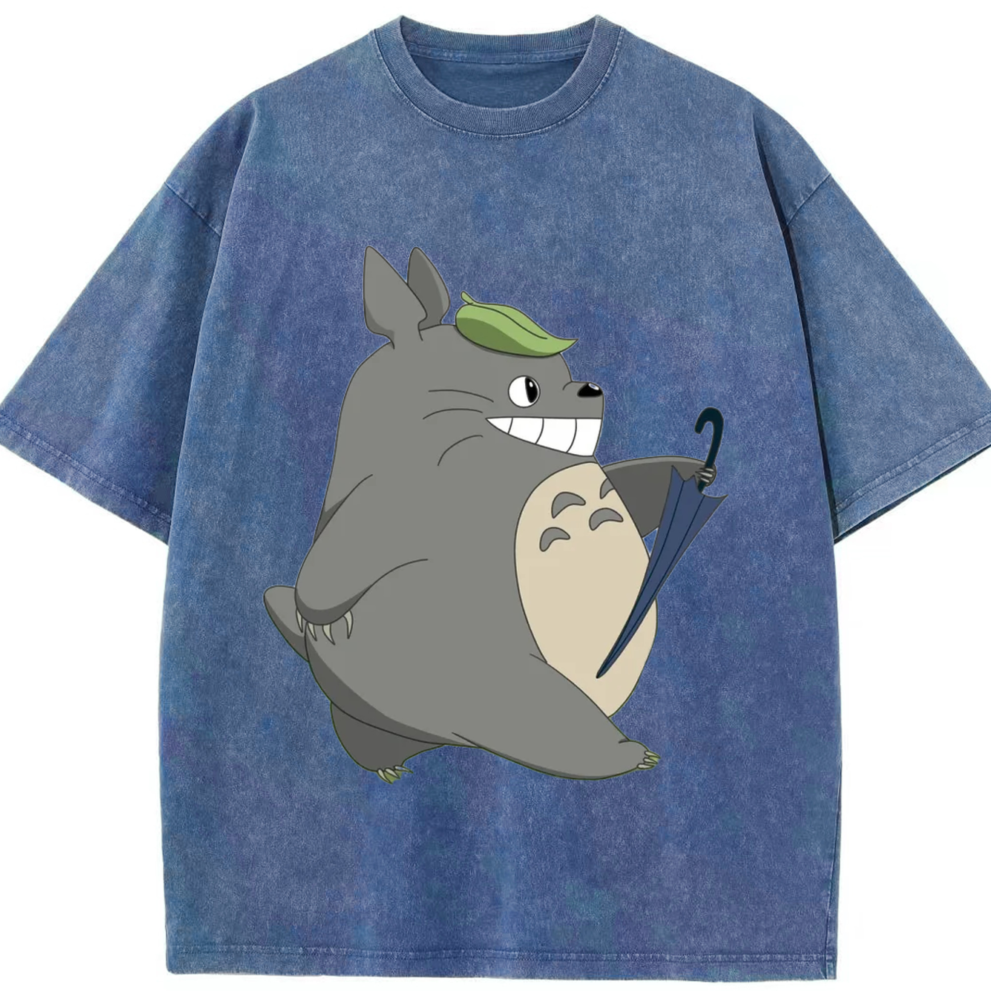 （画像用） となりのトトロ 草壁メイ 草壁サツキ My Neighbor Totoro Satsuki Kusakabe Mei Kusakabe 綿100% ヴィンテージ風 半袖Tシャツ（フロントプリント）