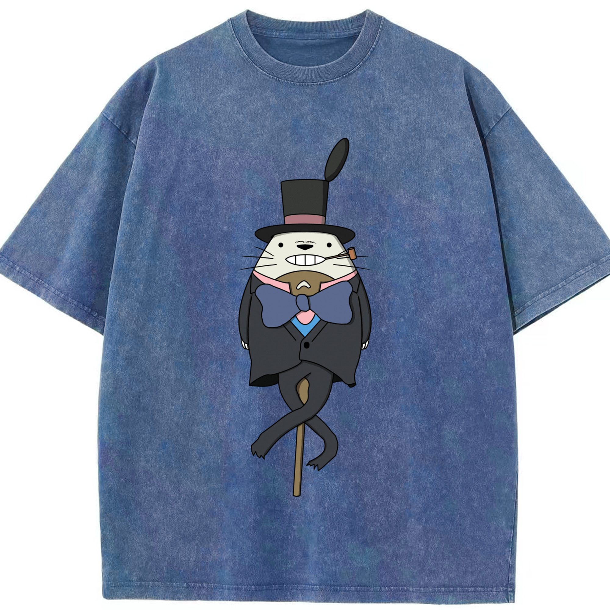 （画像用） となりのトトロ 草壁メイ 草壁サツキ My Neighbor Totoro Satsuki Kusakabe Mei Kusakabe 綿100% ヴィンテージ風 半袖Tシャツ（フロントプリント）