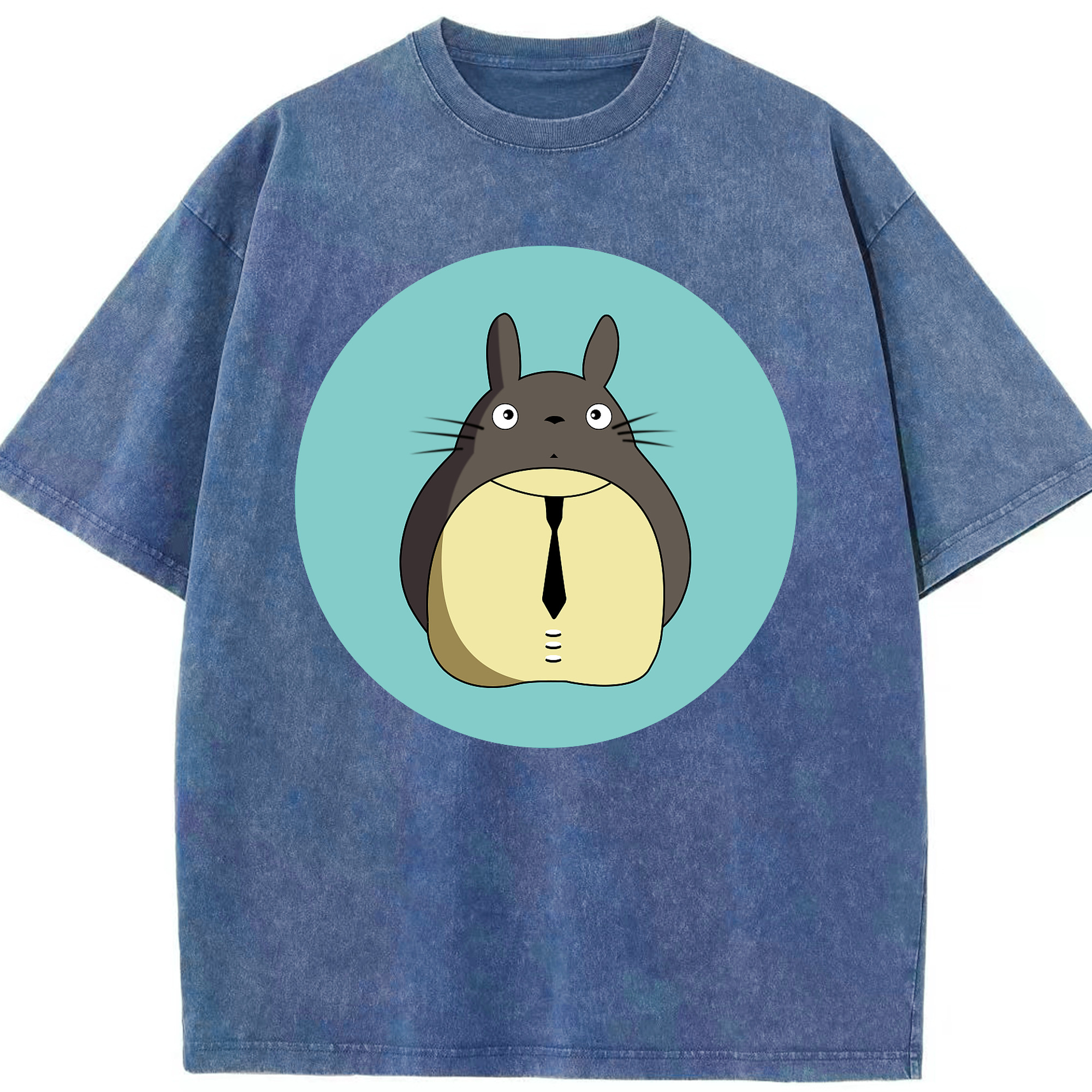 （画像用） となりのトトロ 草壁メイ 草壁サツキ My Neighbor Totoro Satsuki Kusakabe Mei Kusakabe 綿100% ヴィンテージ風 半袖Tシャツ（フロントプリント）