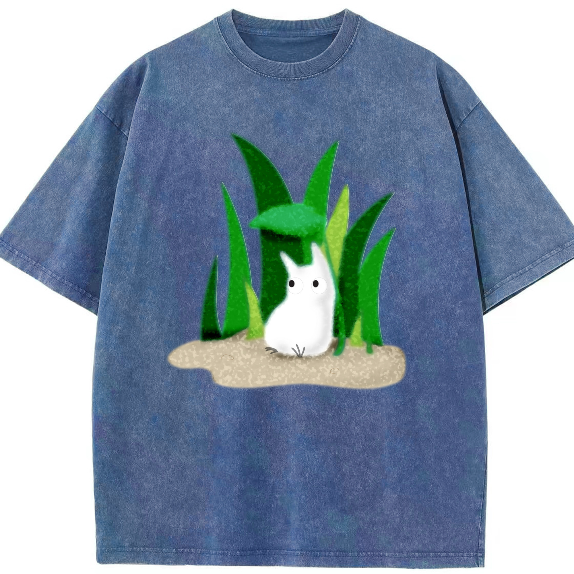 （画像用） となりのトトロ 草壁メイ 草壁サツキ My Neighbor Totoro Satsuki Kusakabe Mei Kusakabe 綿100% ヴィンテージ風 半袖Tシャツ（フロントプリント）
