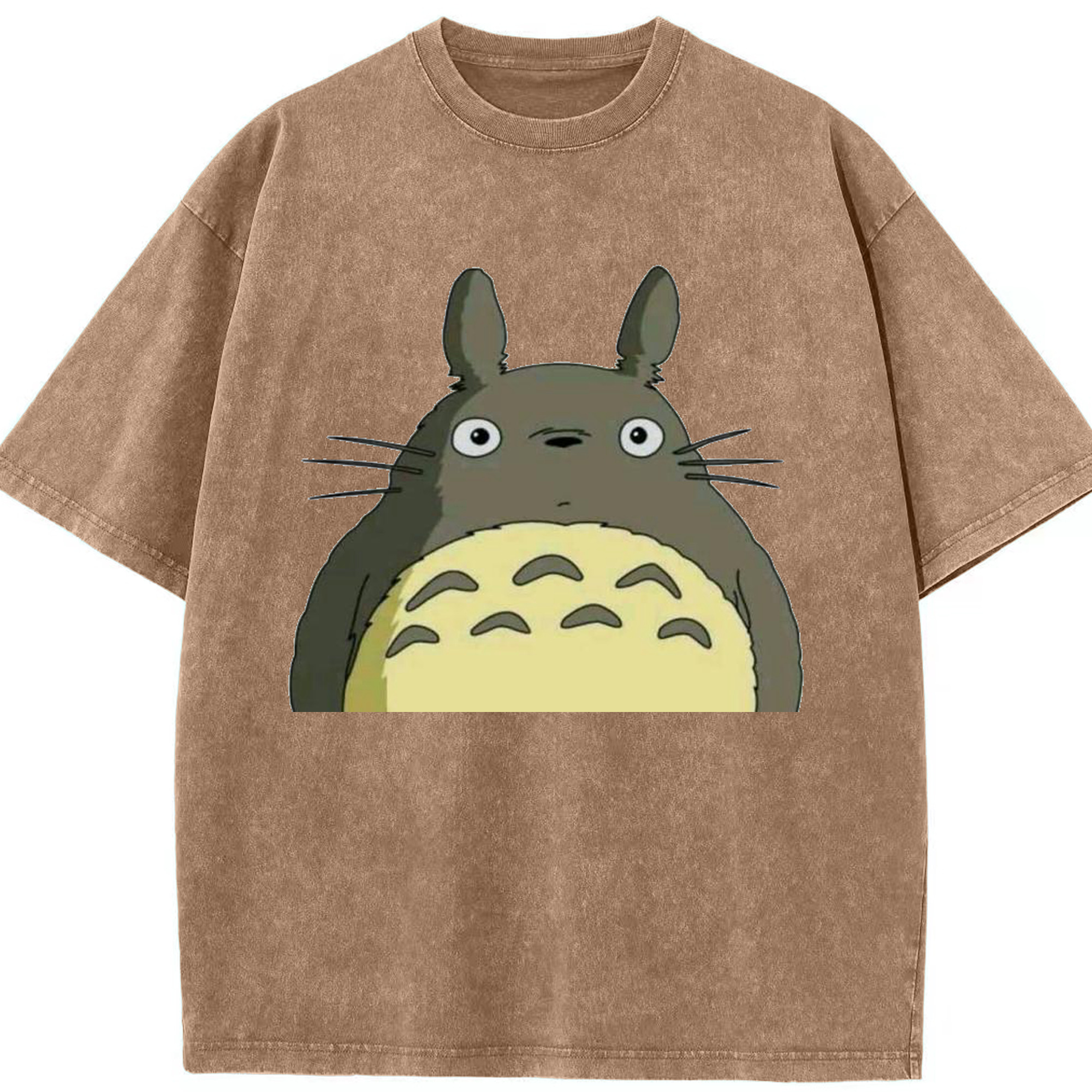 （画像用） となりのトトロ 草壁メイ 草壁サツキ My Neighbor Totoro Satsuki Kusakabe Mei Kusakabe 綿100% ヴィンテージ風 半袖Tシャツ（フロントプリント）