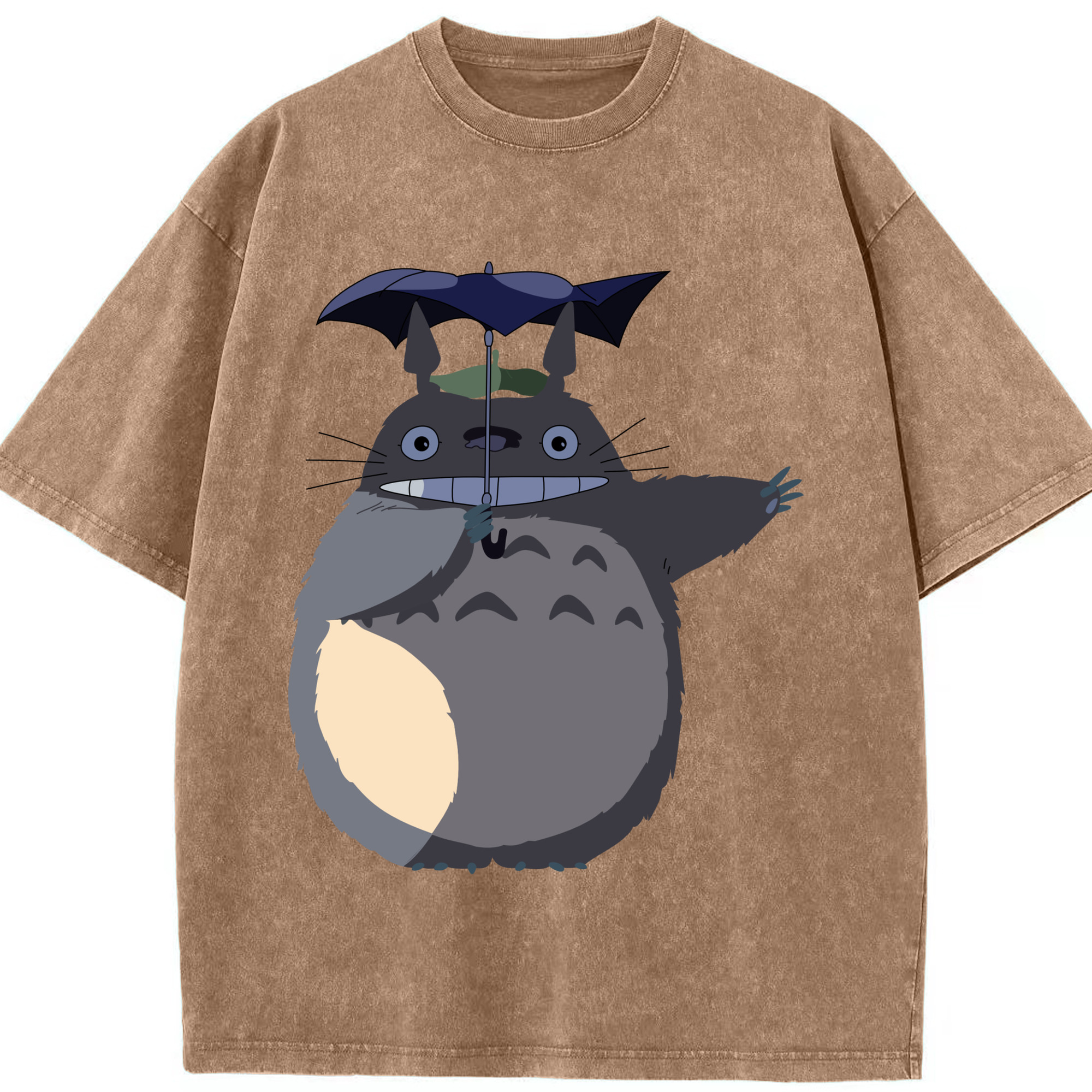 （画像用） となりのトトロ 草壁メイ 草壁サツキ My Neighbor Totoro Satsuki Kusakabe Mei Kusakabe 綿100% ヴィンテージ風 半袖Tシャツ（フロントプリント）