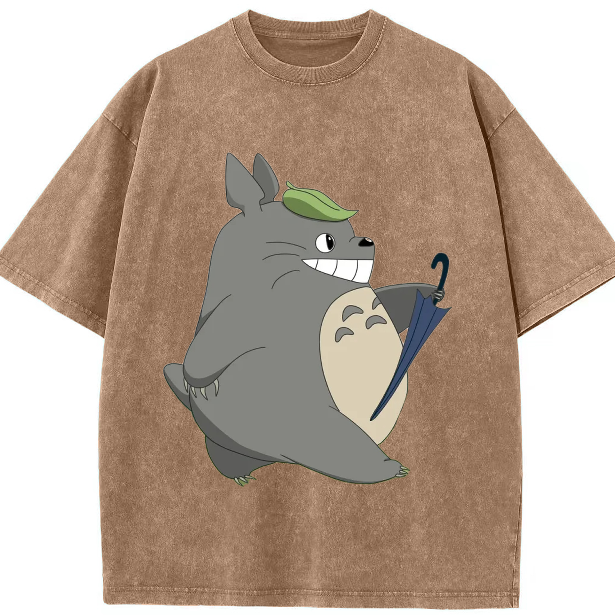 （画像用） となりのトトロ 草壁メイ 草壁サツキ My Neighbor Totoro Satsuki Kusakabe Mei Kusakabe 綿100% ヴィンテージ風 半袖Tシャツ（フロントプリント）