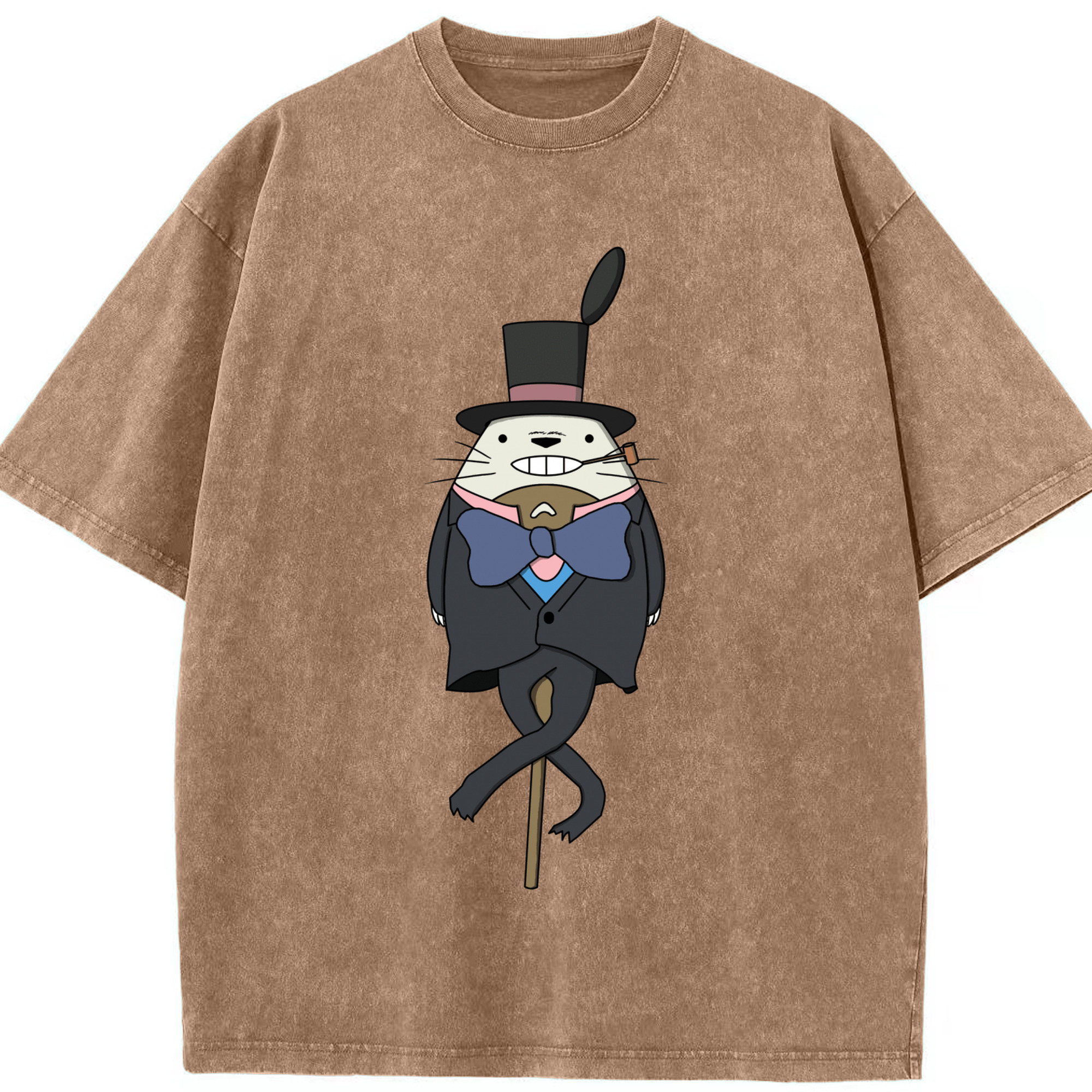（画像用） となりのトトロ 草壁メイ 草壁サツキ My Neighbor Totoro Satsuki Kusakabe Mei Kusakabe 綿100% ヴィンテージ風 半袖Tシャツ（フロントプリント）
