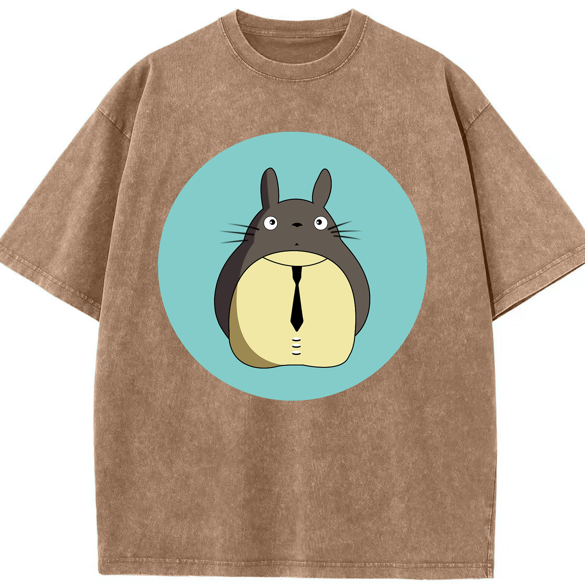 （画像用） となりのトトロ 草壁メイ 草壁サツキ My Neighbor Totoro Satsuki Kusakabe Mei Kusakabe 綿100% ヴィンテージ風 半袖Tシャツ（フロントプリント）
