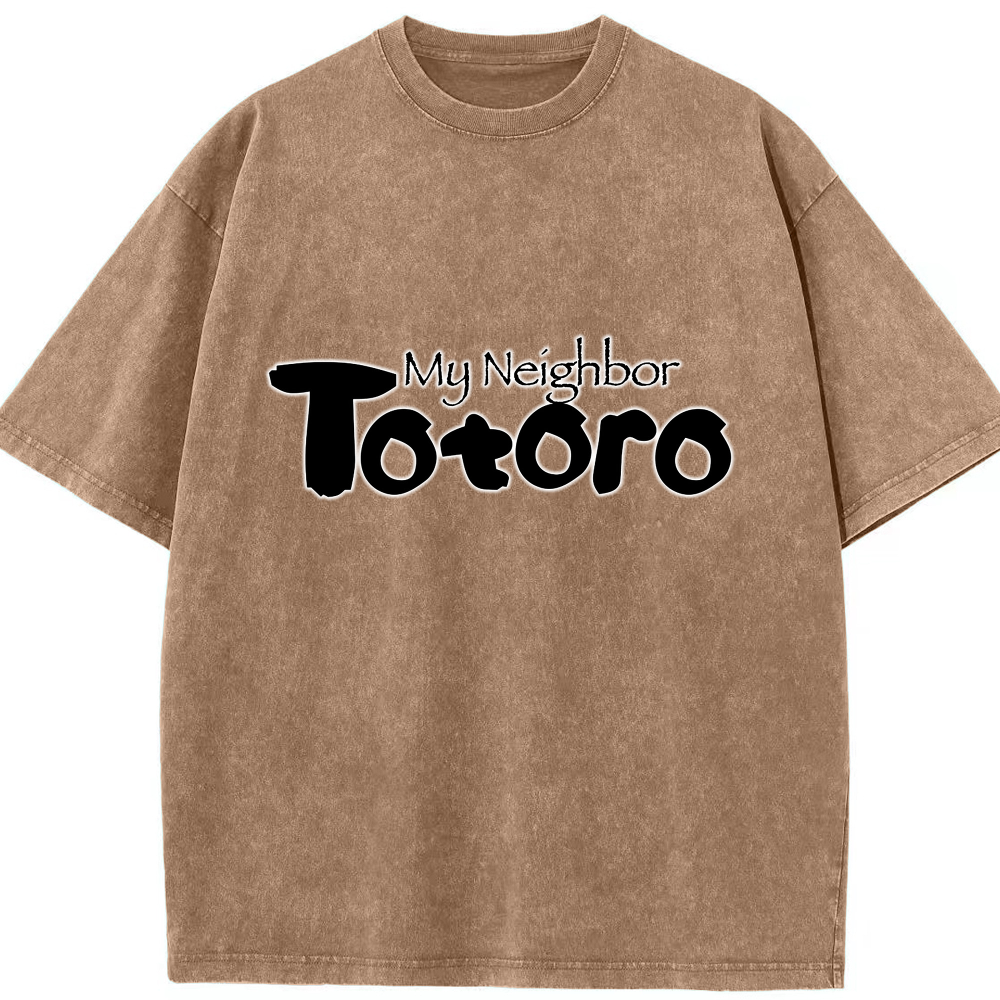 （画像用） となりのトトロ 草壁メイ 草壁サツキ My Neighbor Totoro Satsuki Kusakabe Mei Kusakabe 綿100% ヴィンテージ風 半袖Tシャツ（フロントプリント）