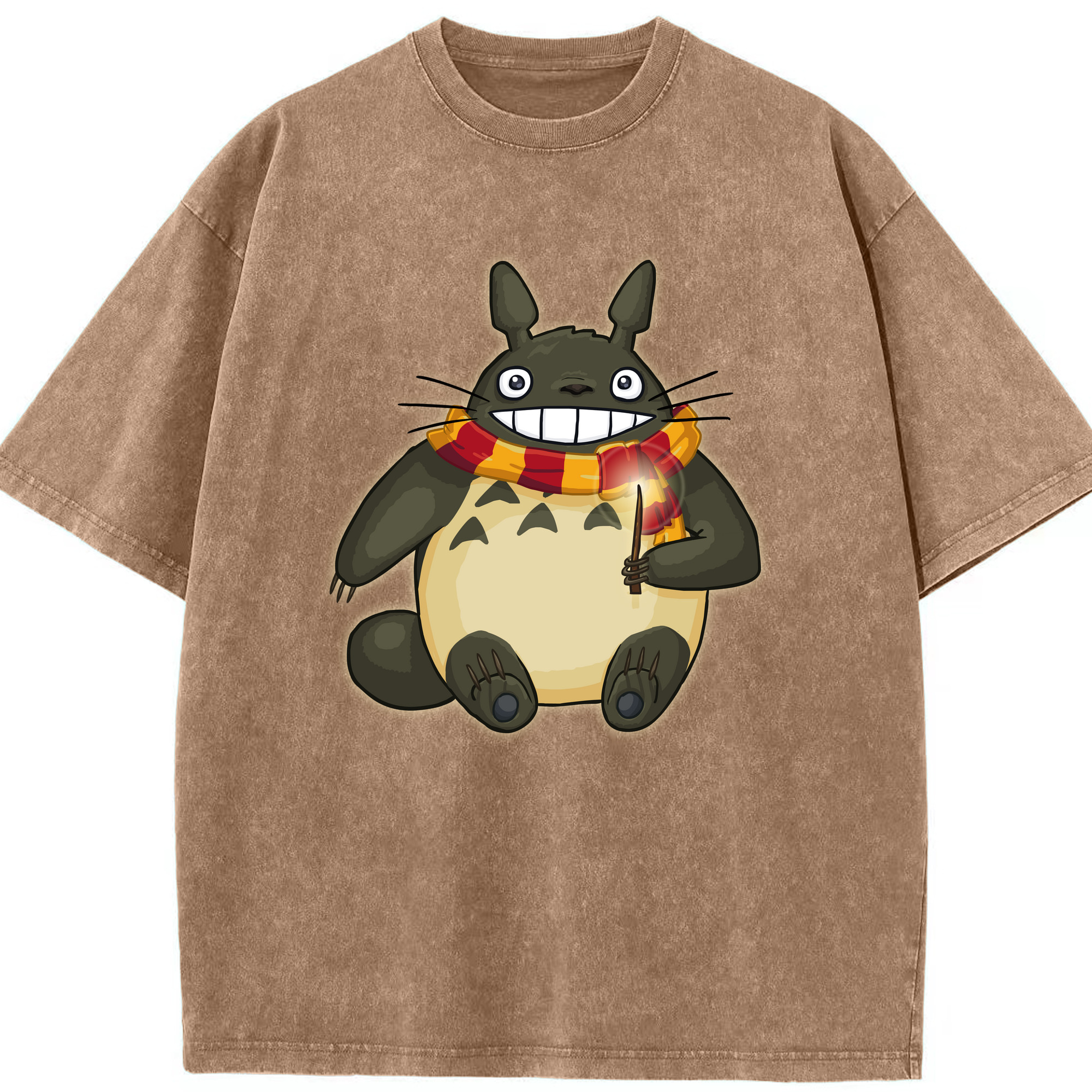 （画像用） となりのトトロ 草壁メイ 草壁サツキ My Neighbor Totoro Satsuki Kusakabe Mei Kusakabe 綿100% ヴィンテージ風 半袖Tシャツ（フロントプリント）