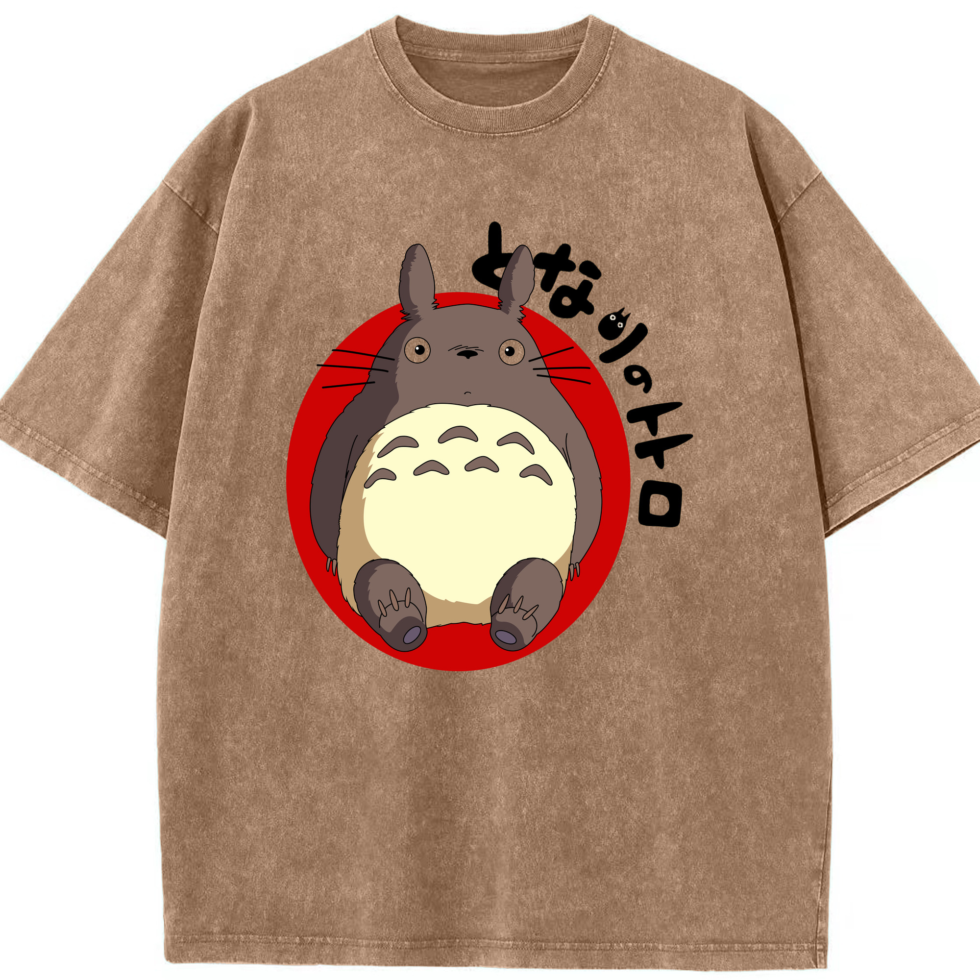 （画像用） となりのトトロ 草壁メイ 草壁サツキ My Neighbor Totoro Satsuki Kusakabe Mei Kusakabe 綿100% ヴィンテージ風 半袖Tシャツ（フロントプリント）
