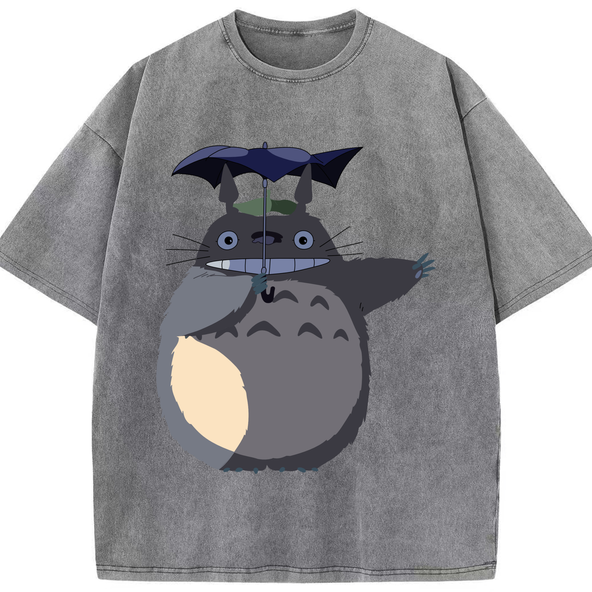 （画像用） となりのトトロ 草壁メイ 草壁サツキ My Neighbor Totoro Satsuki Kusakabe Mei Kusakabe 綿100% ヴィンテージ風 半袖Tシャツ（フロントプリント）
