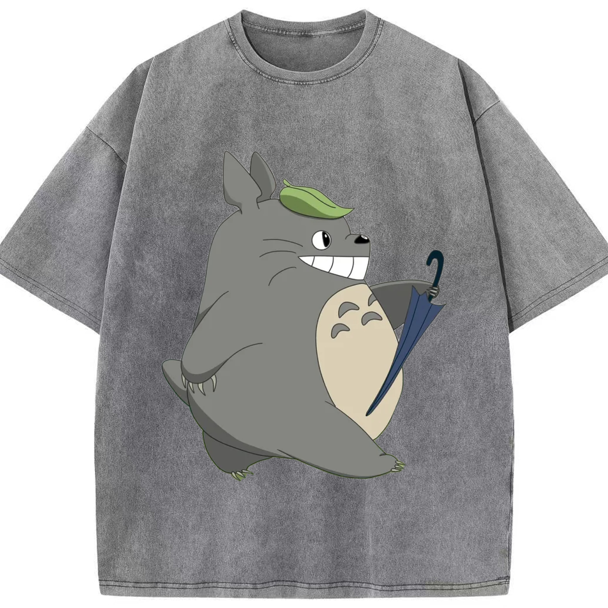（画像用） となりのトトロ 草壁メイ 草壁サツキ My Neighbor Totoro Satsuki Kusakabe Mei Kusakabe 綿100% ヴィンテージ風 半袖Tシャツ（フロントプリント）