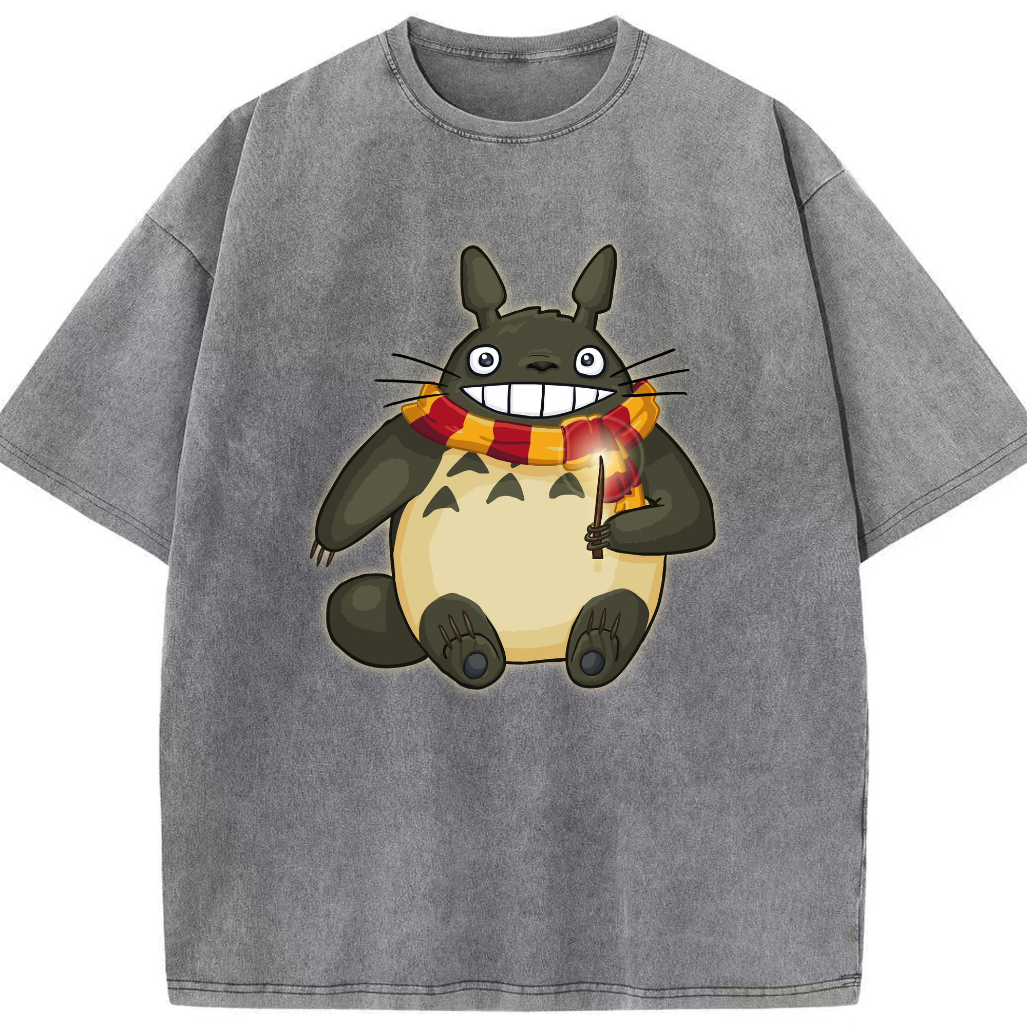 （画像用） となりのトトロ 草壁メイ 草壁サツキ My Neighbor Totoro Satsuki Kusakabe Mei Kusakabe 綿100% ヴィンテージ風 半袖Tシャツ（フロントプリント）