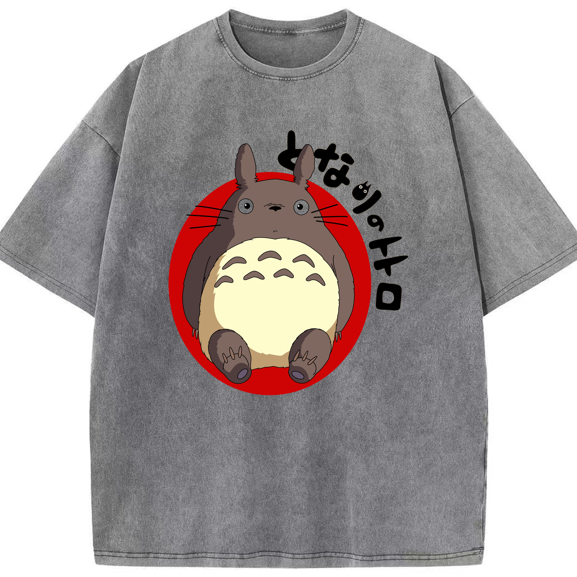（画像用） となりのトトロ 草壁メイ 草壁サツキ My Neighbor Totoro Satsuki Kusakabe Mei Kusakabe 綿100% ヴィンテージ風 半袖Tシャツ（フロントプリント）