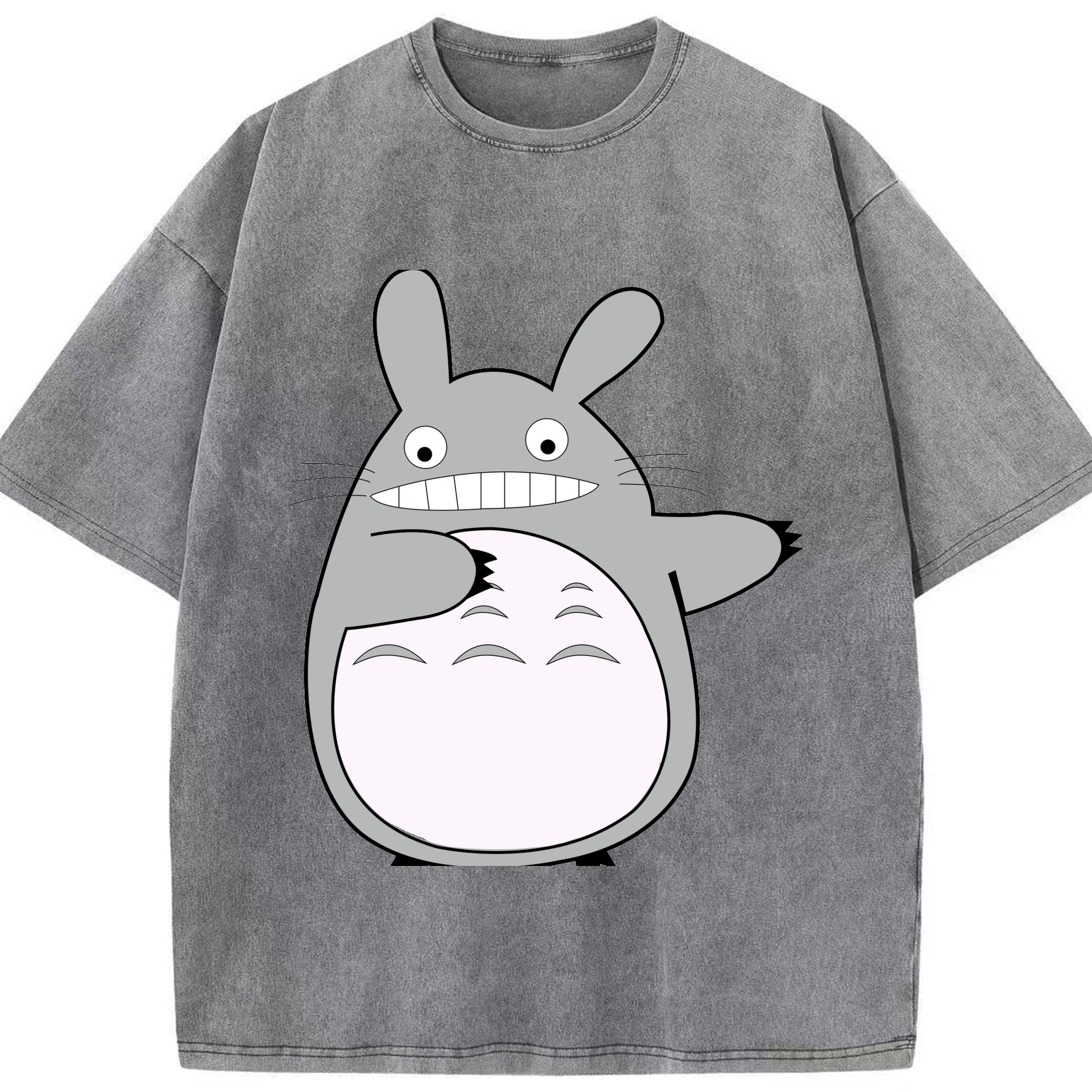 （画像用） となりのトトロ 草壁メイ 草壁サツキ My Neighbor Totoro Satsuki Kusakabe Mei Kusakabe 綿100% ヴィンテージ風 半袖Tシャツ（フロントプリント）