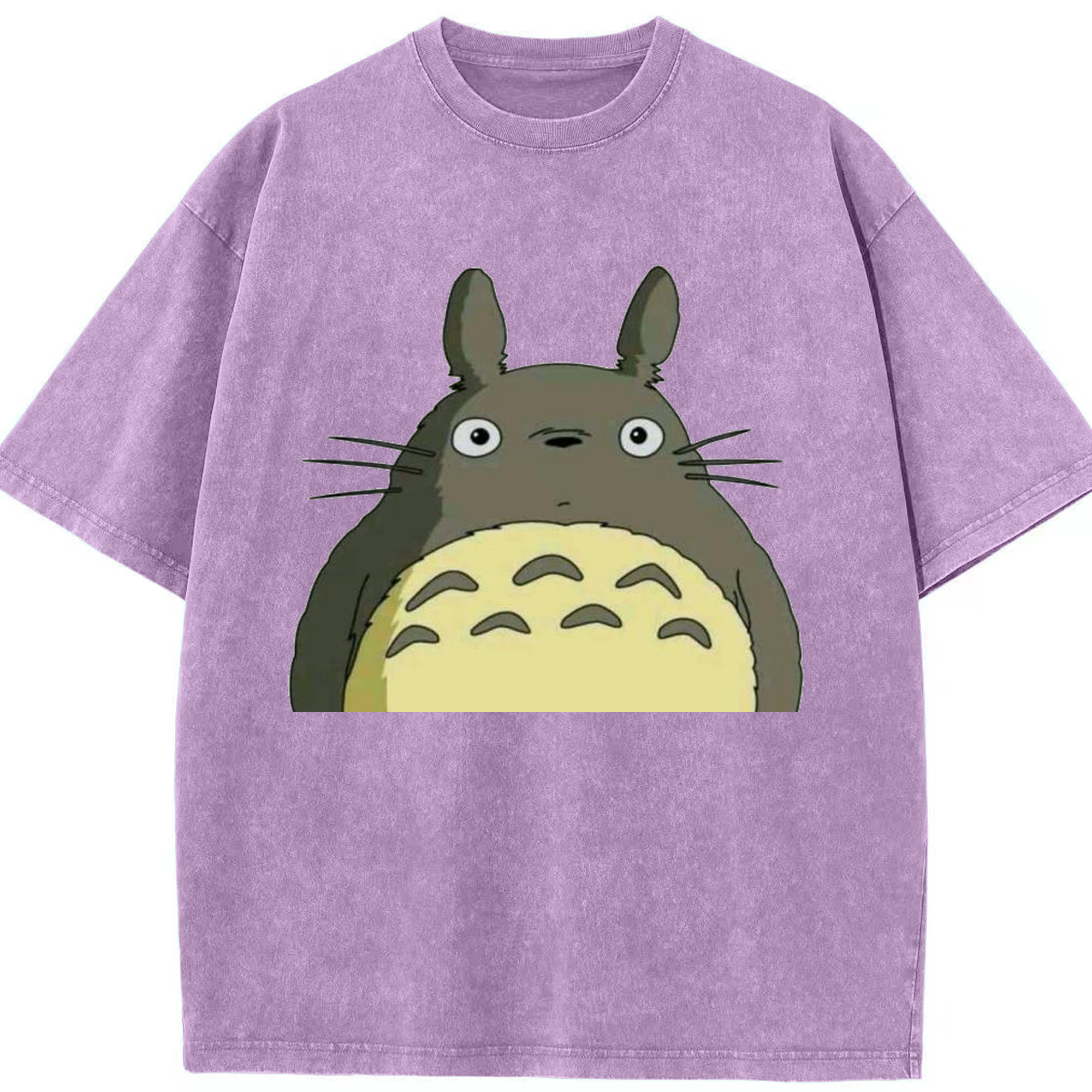 （画像用） となりのトトロ 草壁メイ 草壁サツキ My Neighbor Totoro Satsuki Kusakabe Mei Kusakabe 綿100% ヴィンテージ風 半袖Tシャツ（フロントプリント）
