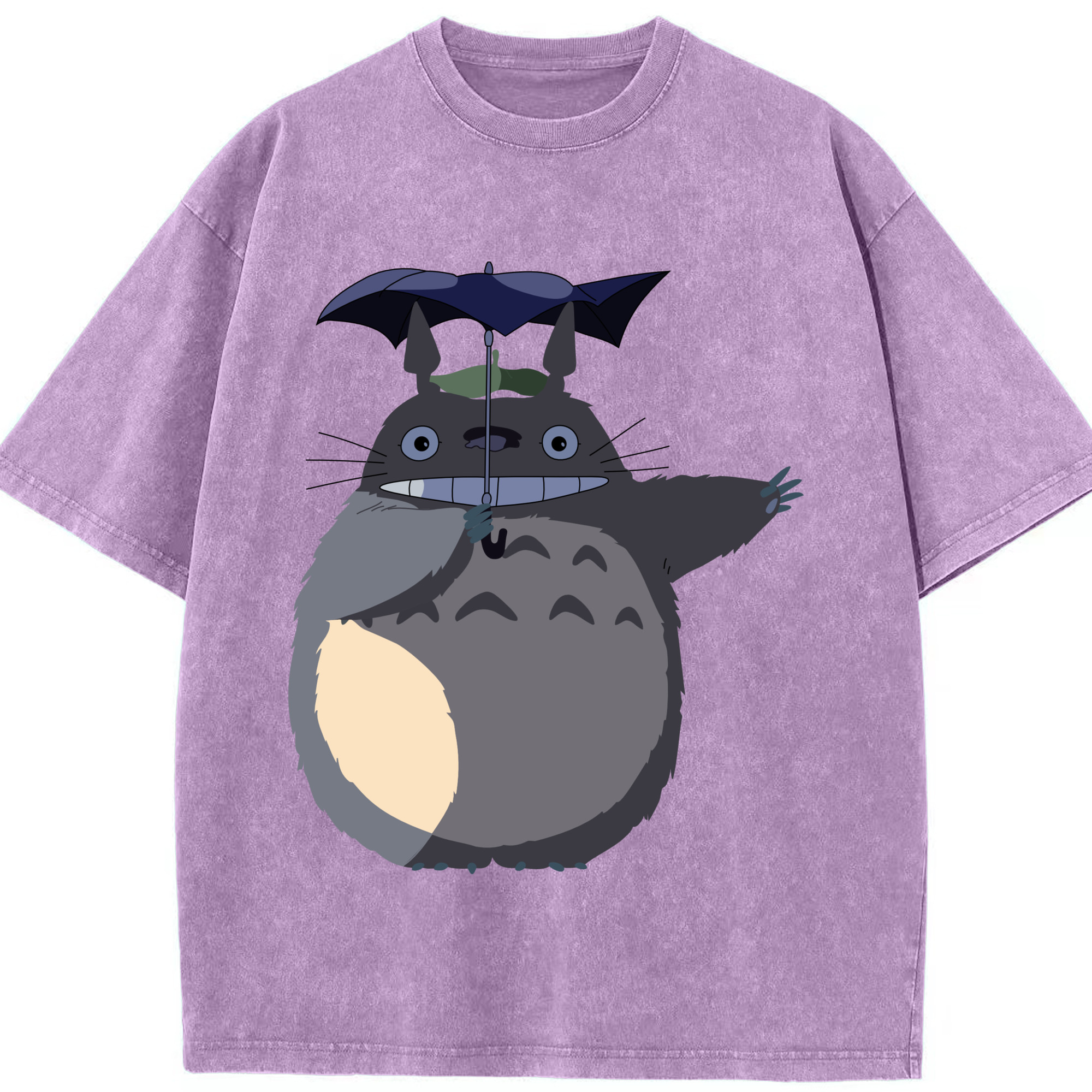 （画像用） となりのトトロ 草壁メイ 草壁サツキ My Neighbor Totoro Satsuki Kusakabe Mei Kusakabe 綿100% ヴィンテージ風 半袖Tシャツ（フロントプリント）