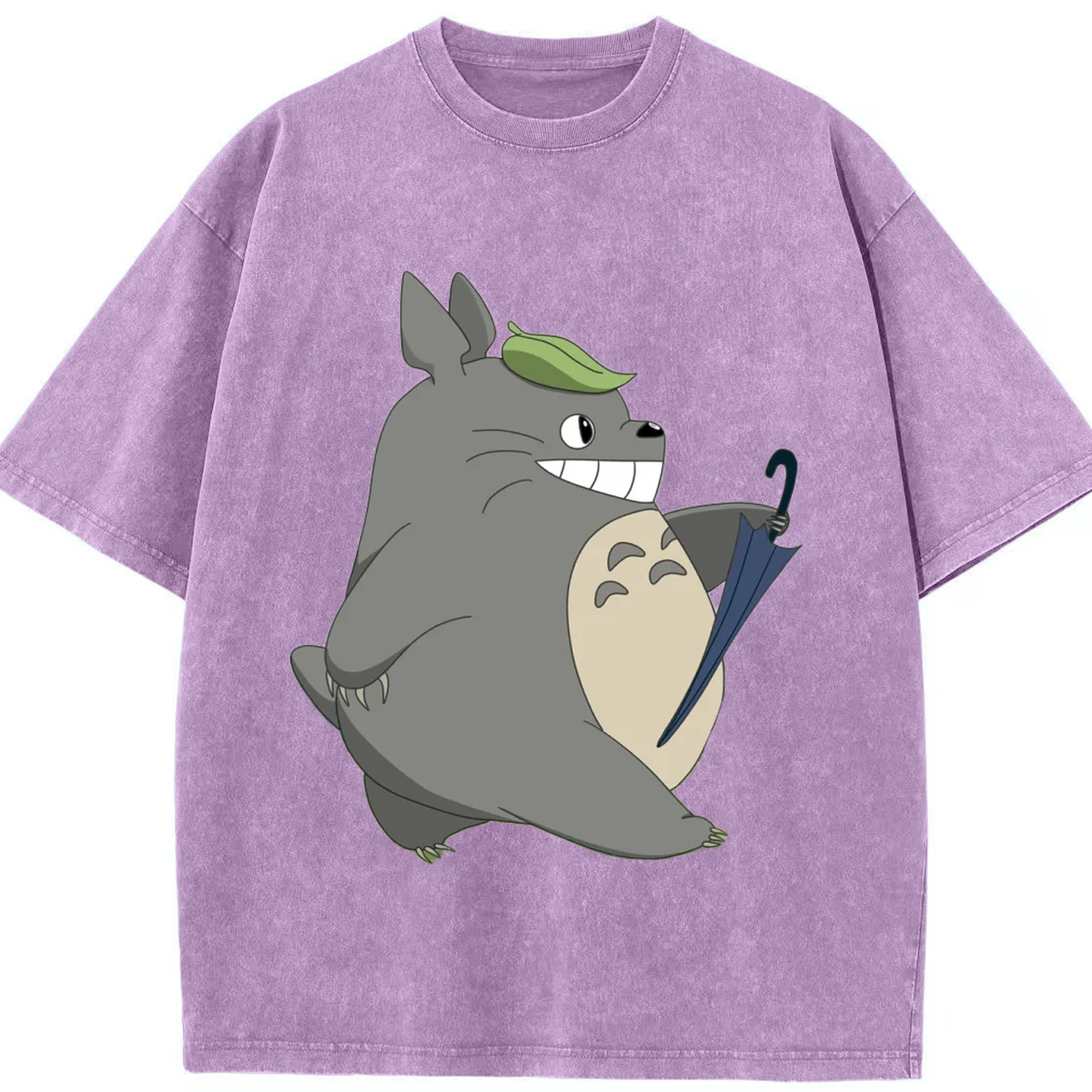 （画像用） となりのトトロ 草壁メイ 草壁サツキ My Neighbor Totoro Satsuki Kusakabe Mei Kusakabe 綿100% ヴィンテージ風 半袖Tシャツ（フロントプリント）