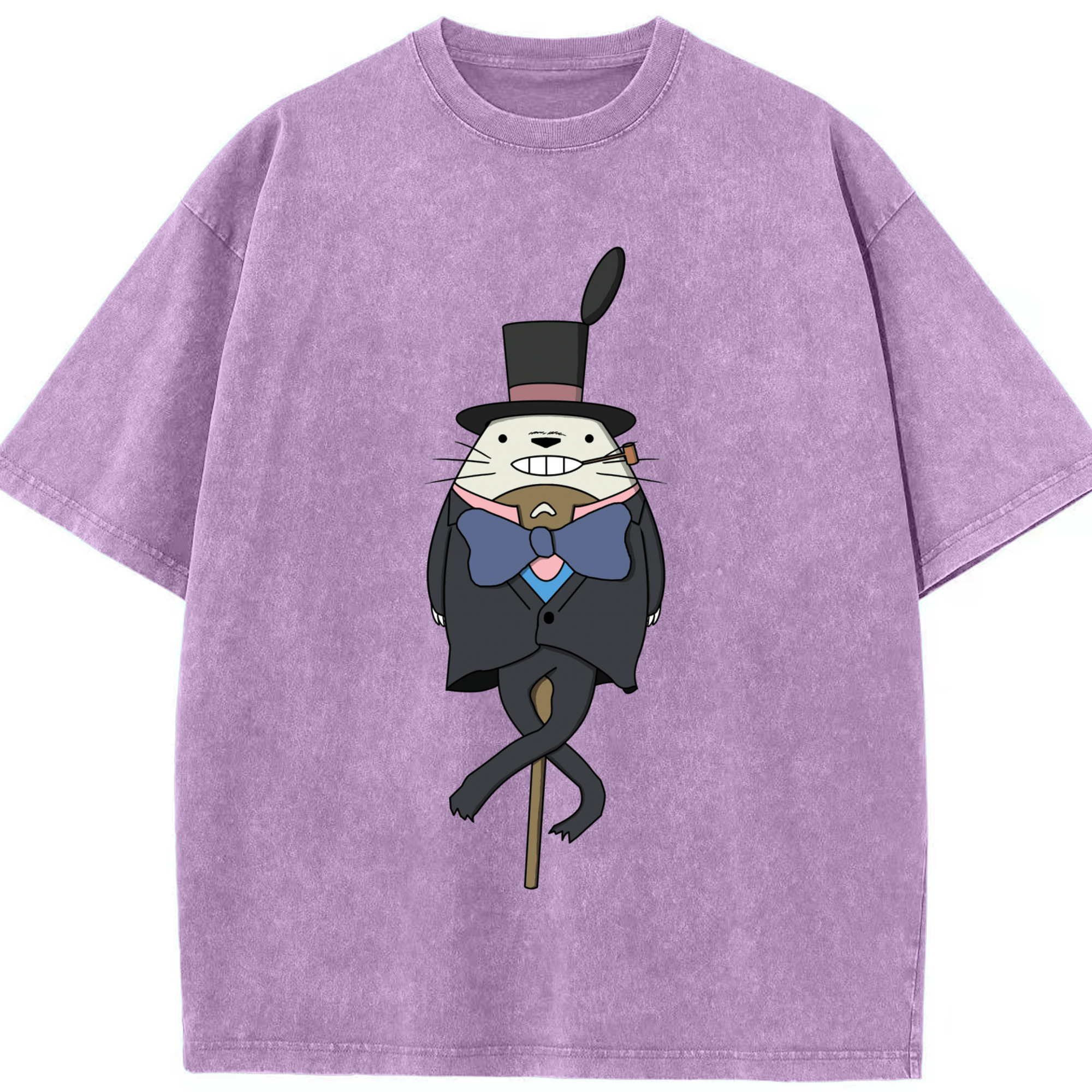 （画像用） となりのトトロ 草壁メイ 草壁サツキ My Neighbor Totoro Satsuki Kusakabe Mei Kusakabe 綿100% ヴィンテージ風 半袖Tシャツ（フロントプリント）