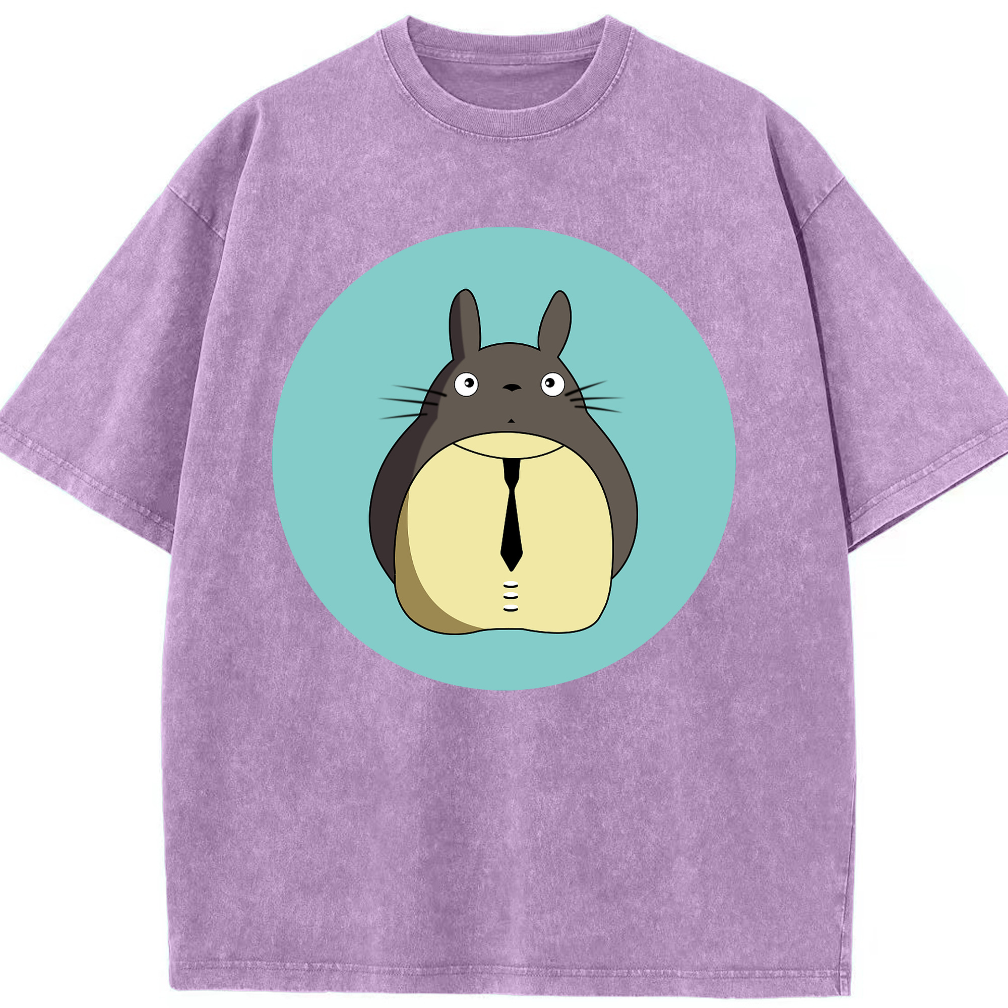 （画像用） となりのトトロ 草壁メイ 草壁サツキ My Neighbor Totoro Satsuki Kusakabe Mei Kusakabe 綿100% ヴィンテージ風 半袖Tシャツ（フロントプリント）
