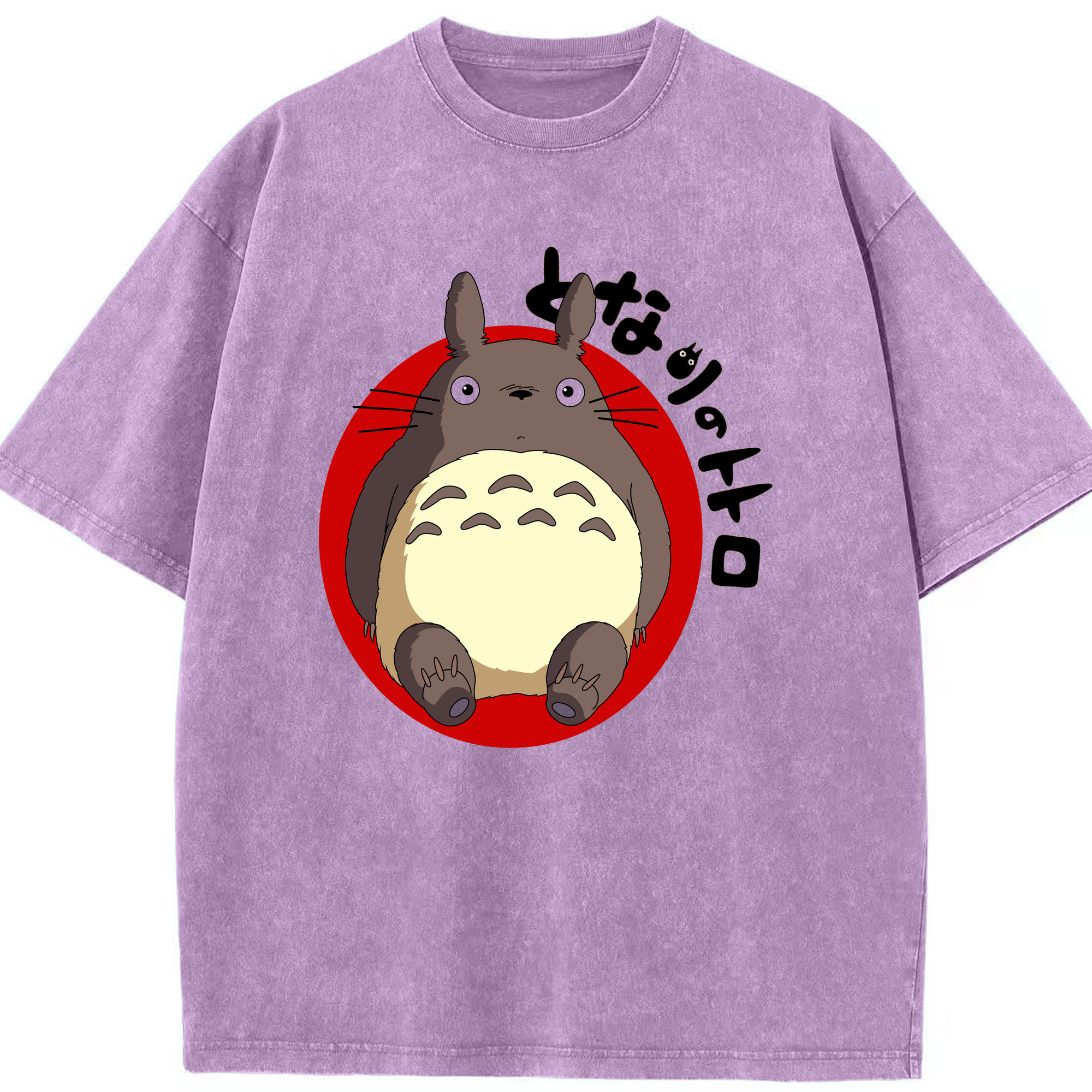 （画像用） となりのトトロ 草壁メイ 草壁サツキ My Neighbor Totoro Satsuki Kusakabe Mei Kusakabe 綿100% ヴィンテージ風 半袖Tシャツ（フロントプリント）