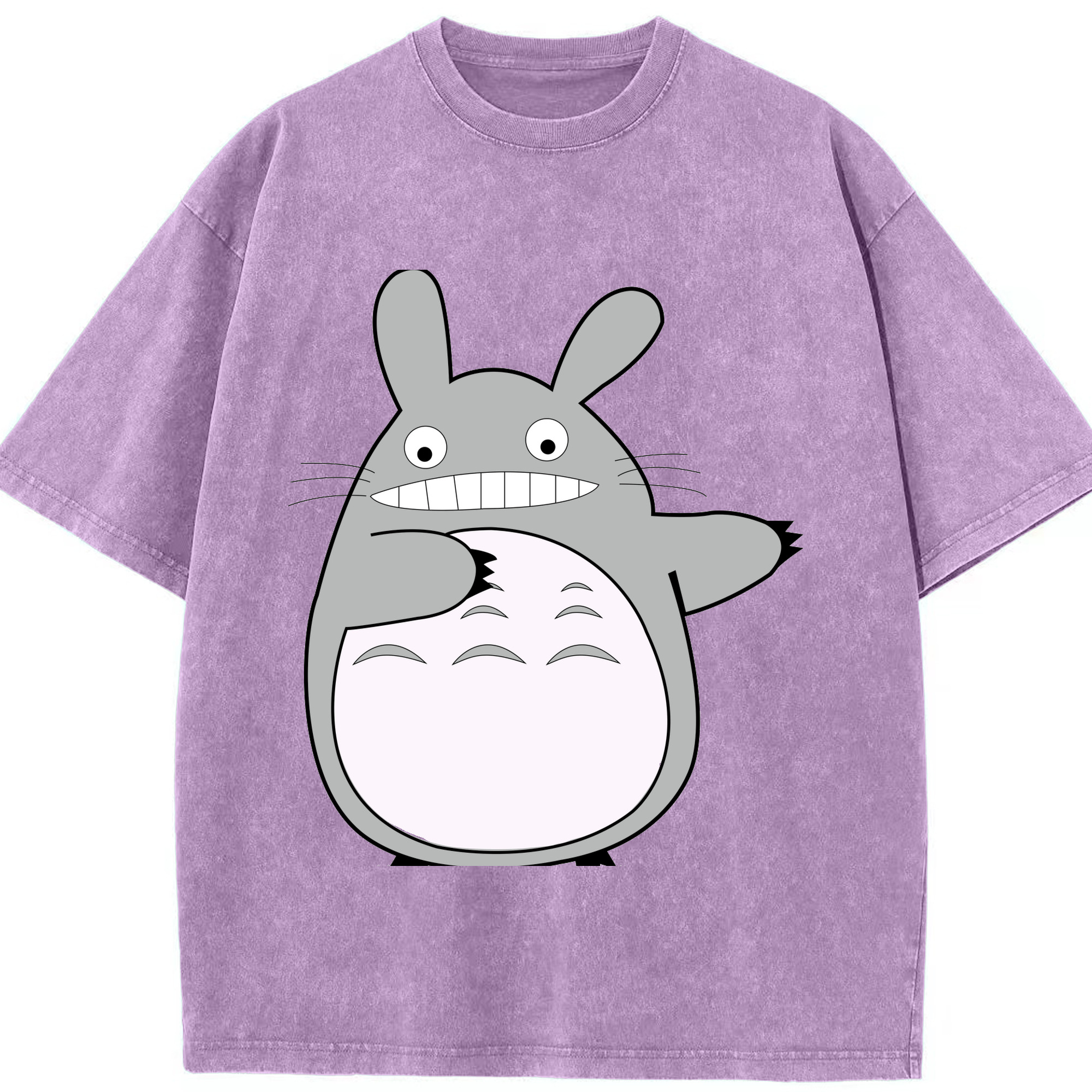 （画像用） となりのトトロ 草壁メイ 草壁サツキ My Neighbor Totoro Satsuki Kusakabe Mei Kusakabe 綿100% ヴィンテージ風 半袖Tシャツ（フロントプリント）