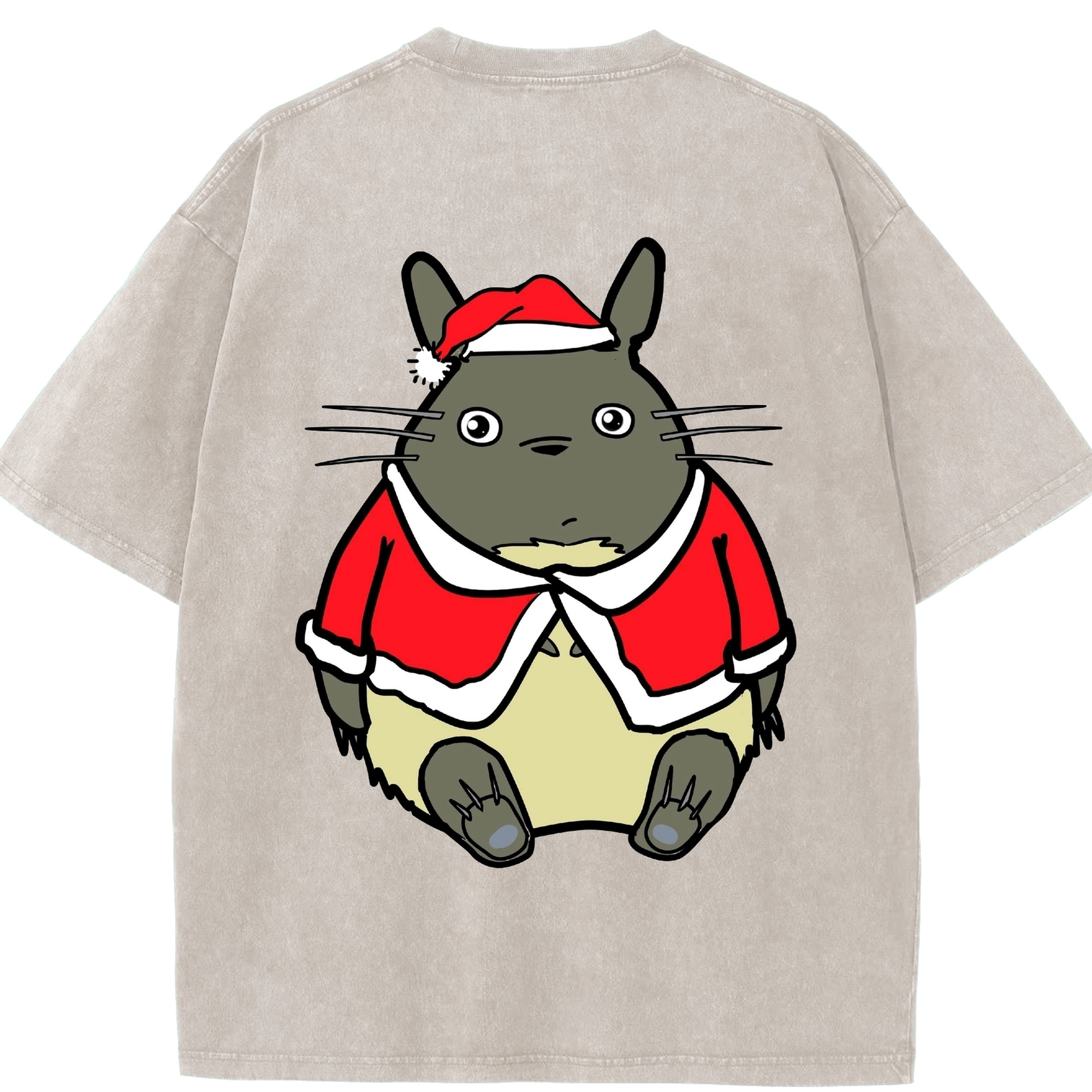 （画像用） となりのトトロ 草壁メイ 草壁サツキ My Neighbor Totoro Satsuki Kusakabe Mei Kusakabe 綿100% ヴィンテージ風 半袖Tシャツ（背面プリント）