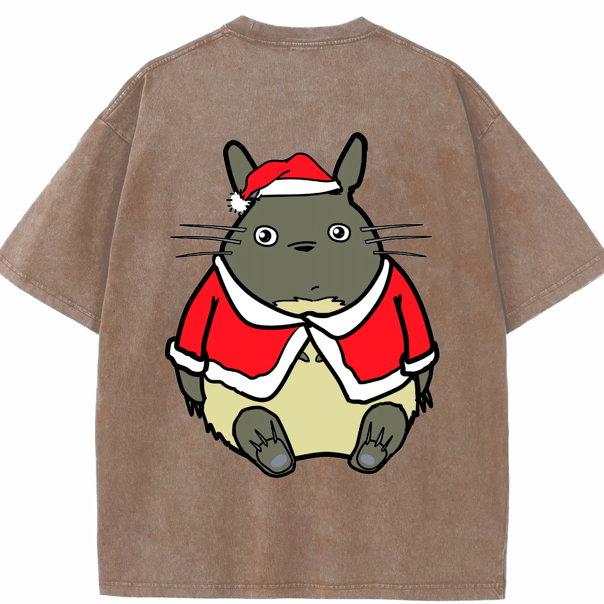 （画像用） となりのトトロ 草壁メイ 草壁サツキ My Neighbor Totoro Satsuki Kusakabe Mei Kusakabe 綿100% ヴィンテージ風 半袖Tシャツ（背面プリント）