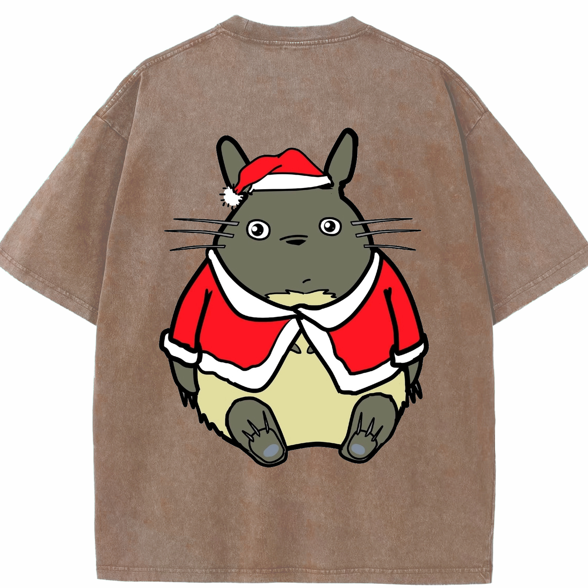 （画像用） となりのトトロ 草壁メイ 草壁サツキ My Neighbor Totoro Satsuki Kusakabe Mei Kusakabe 綿100% ヴィンテージ風 半袖Tシャツ（背面プリント）