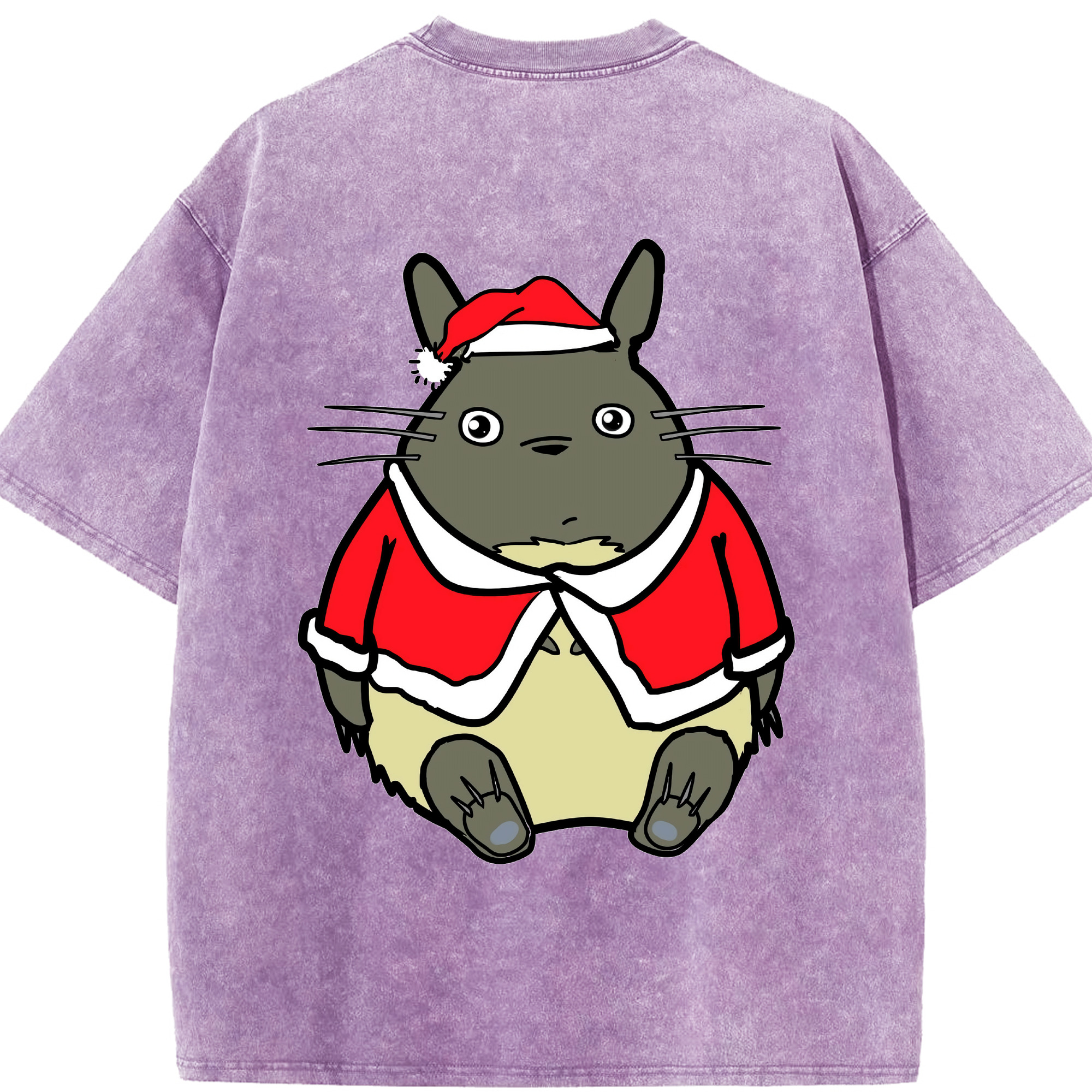 （画像用） となりのトトロ 草壁メイ 草壁サツキ My Neighbor Totoro Satsuki Kusakabe Mei Kusakabe 綿100% ヴィンテージ風 半袖Tシャツ（背面プリント）