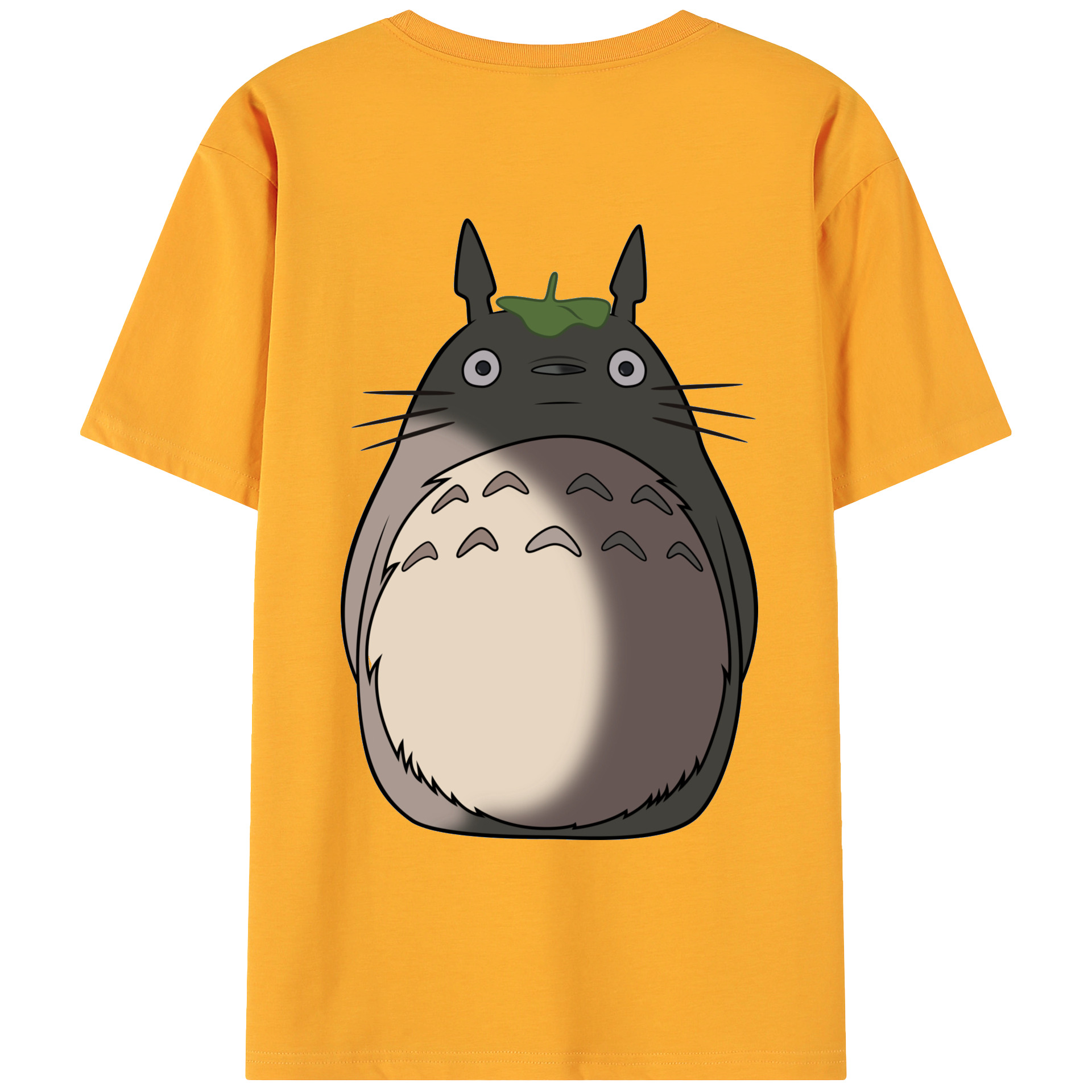 （画像用） となりのトトロ 草壁メイ 草壁サツキ My Neighbor Totoro Satsuki Kusakabe Mei Kusakabe 綿100％ メンズ半袖Tシャツ（バックプリント） 通気性