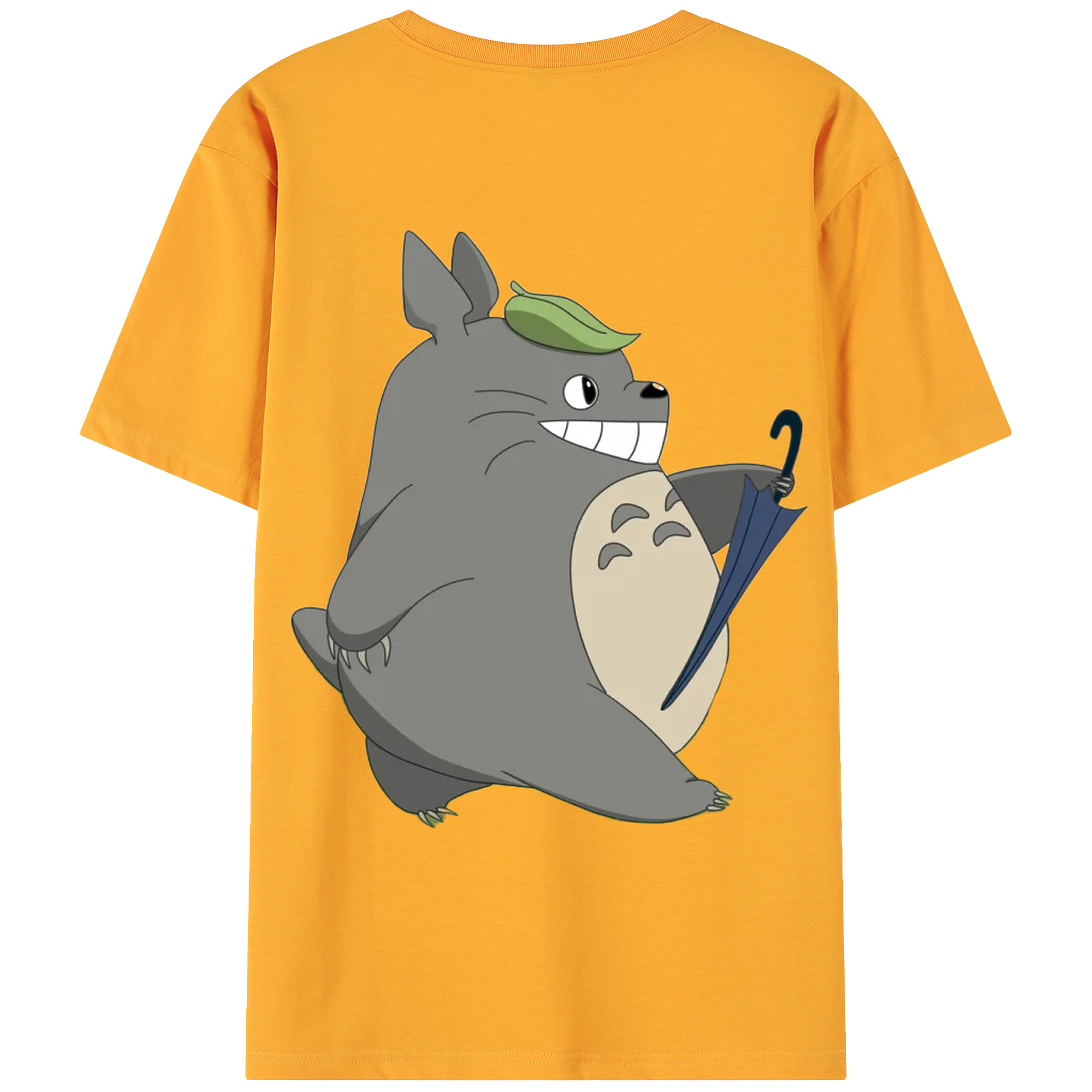 （画像用） となりのトトロ 草壁メイ 草壁サツキ My Neighbor Totoro Satsuki Kusakabe Mei Kusakabe 綿100％ メンズ半袖Tシャツ（バックプリント） 通気性