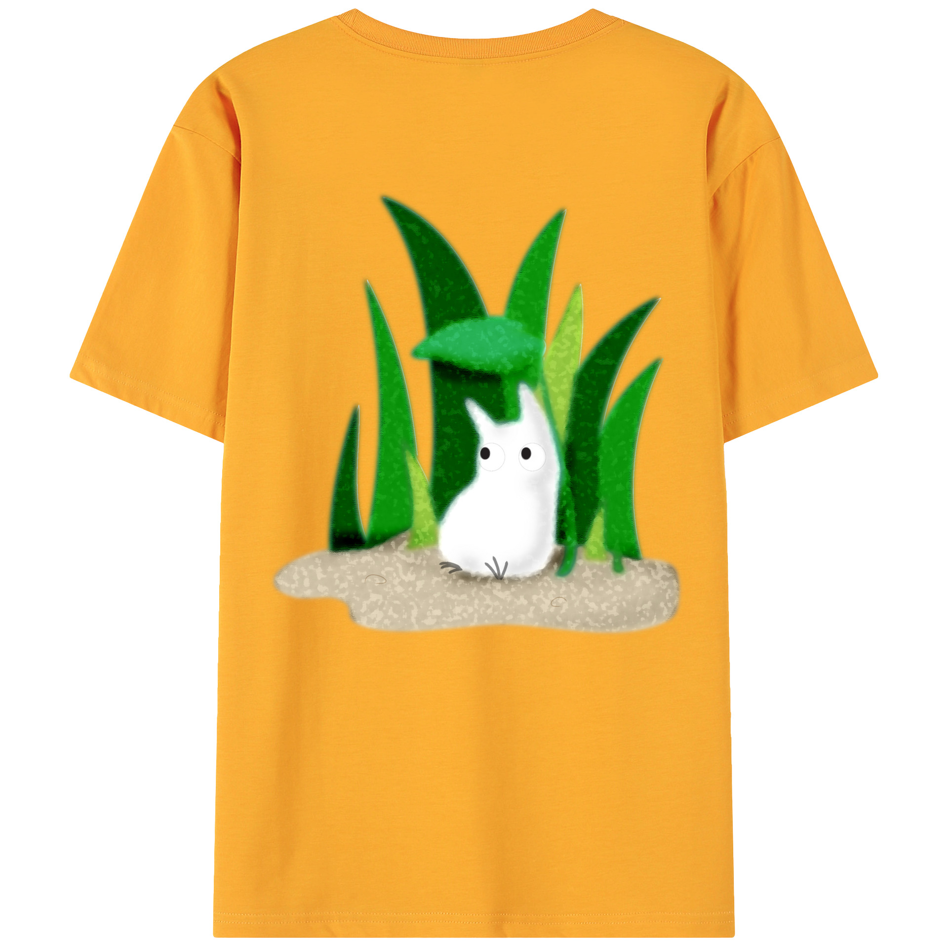 （画像用） となりのトトロ 草壁メイ 草壁サツキ My Neighbor Totoro Satsuki Kusakabe Mei Kusakabe 綿100％ メンズ半袖Tシャツ（バックプリント） 通気性