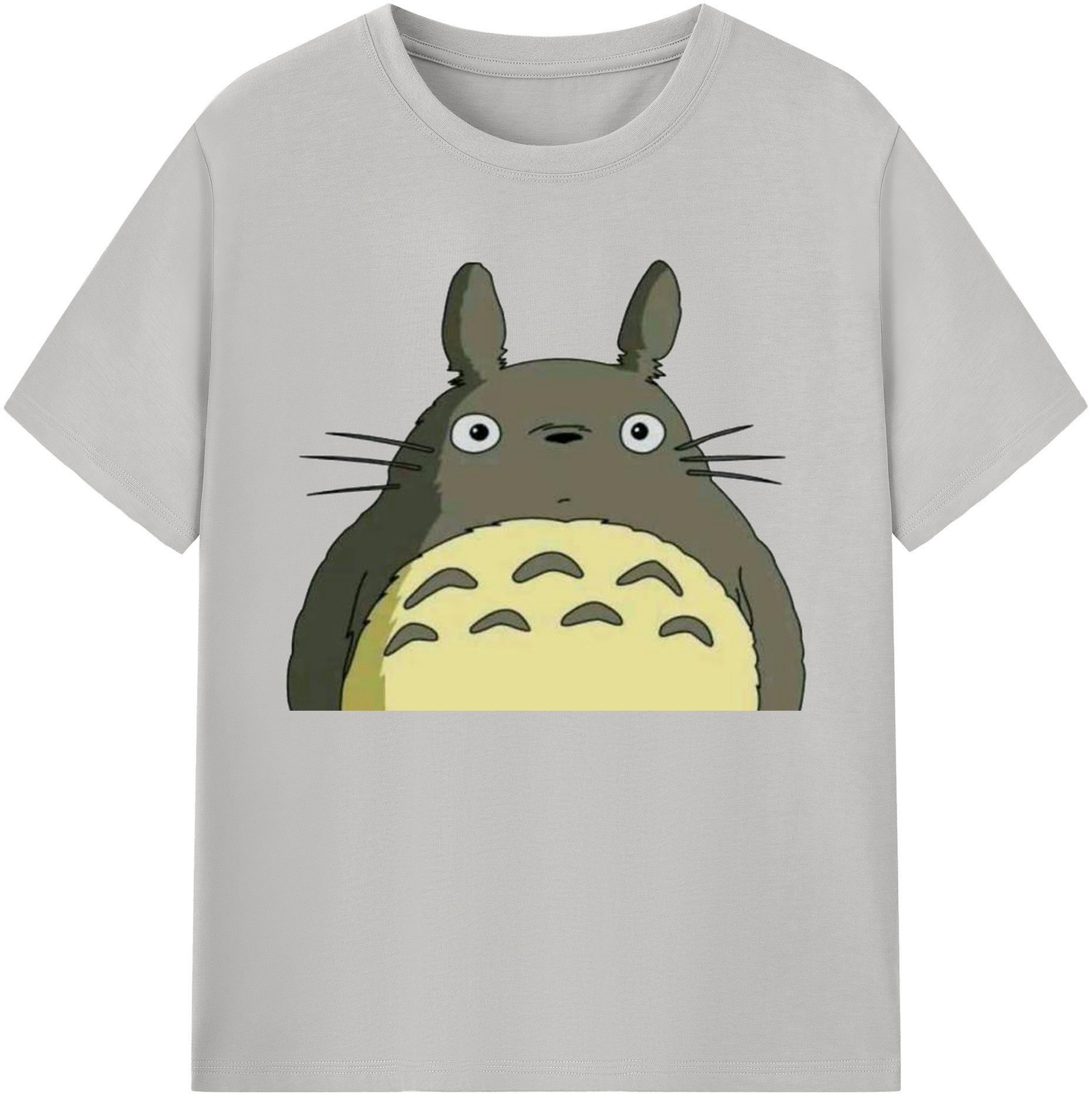 （画像用） となりのトトロ 草壁メイ 草壁サツキ My Neighbor Totoro Satsuki Kusakabe Mei Kusakabe 綿100％ メンズ半袖Tシャツ｜肌触りやわらか＆通気性
