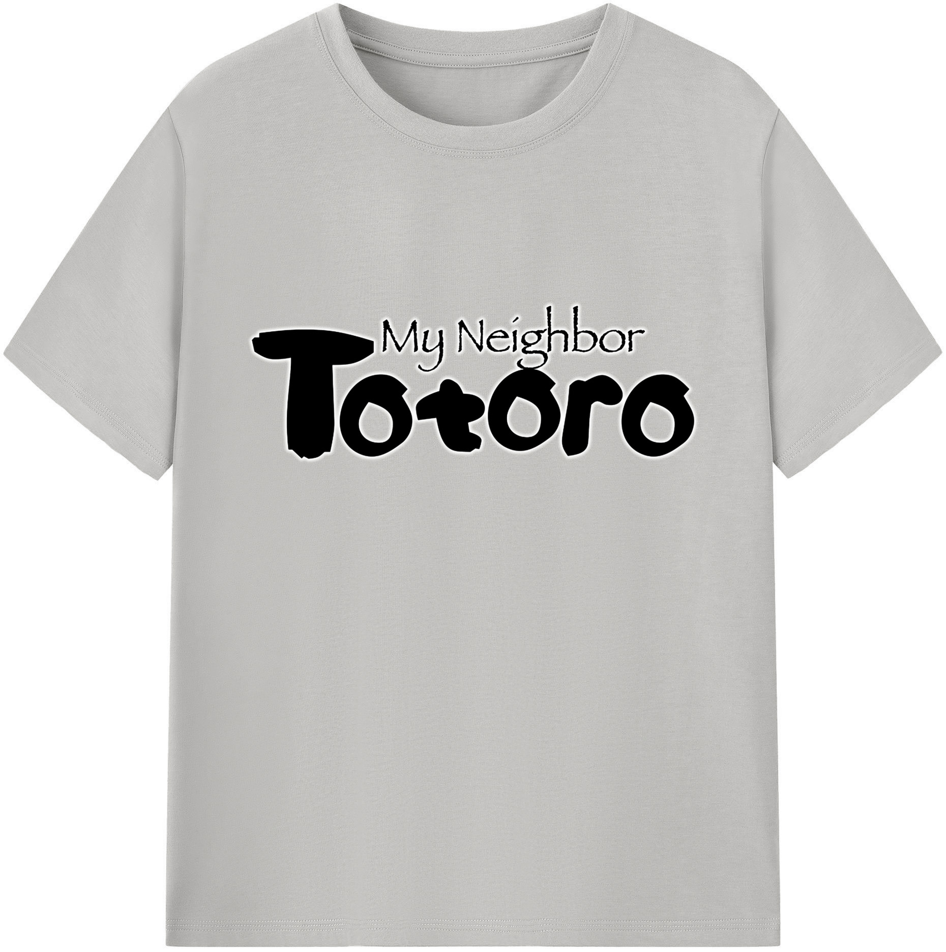 （画像用） となりのトトロ 草壁メイ 草壁サツキ My Neighbor Totoro Satsuki Kusakabe Mei Kusakabe 綿100％ メンズ半袖Tシャツ｜肌触りやわらか＆通気性