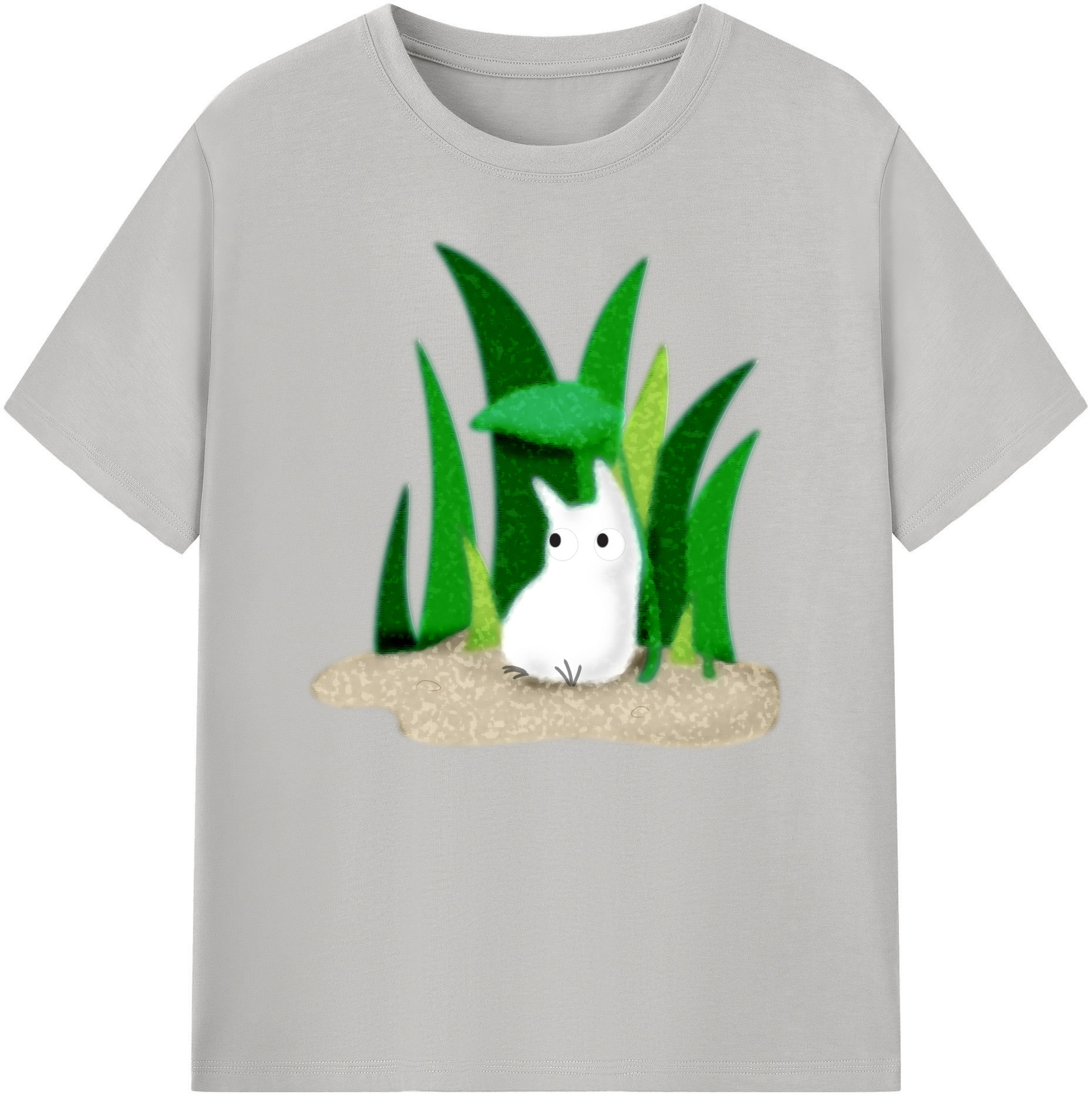 （画像用） となりのトトロ 草壁メイ 草壁サツキ My Neighbor Totoro Satsuki Kusakabe Mei Kusakabe 綿100％ メンズ半袖Tシャツ｜肌触りやわらか＆通気性