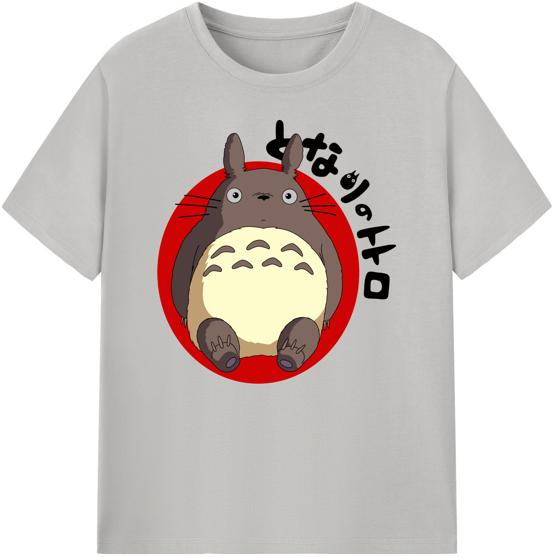 （画像用） となりのトトロ 草壁メイ 草壁サツキ My Neighbor Totoro Satsuki Kusakabe Mei Kusakabe 綿100％ メンズ半袖Tシャツ｜肌触りやわらか＆通気性