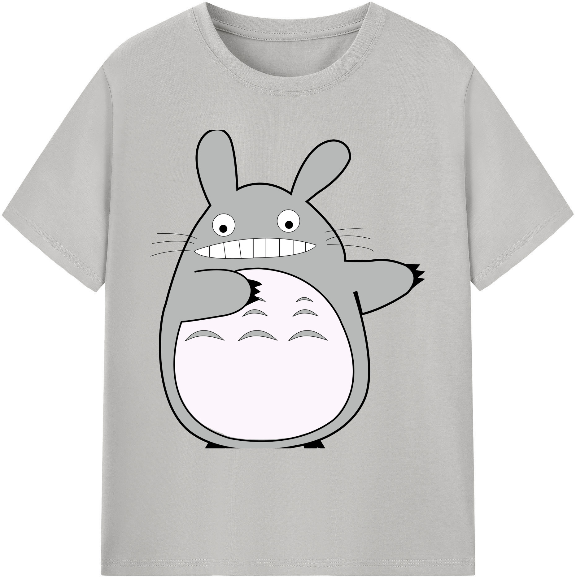 （画像用） となりのトトロ 草壁メイ 草壁サツキ My Neighbor Totoro Satsuki Kusakabe Mei Kusakabe 綿100％ メンズ半袖Tシャツ｜肌触りやわらか＆通気性