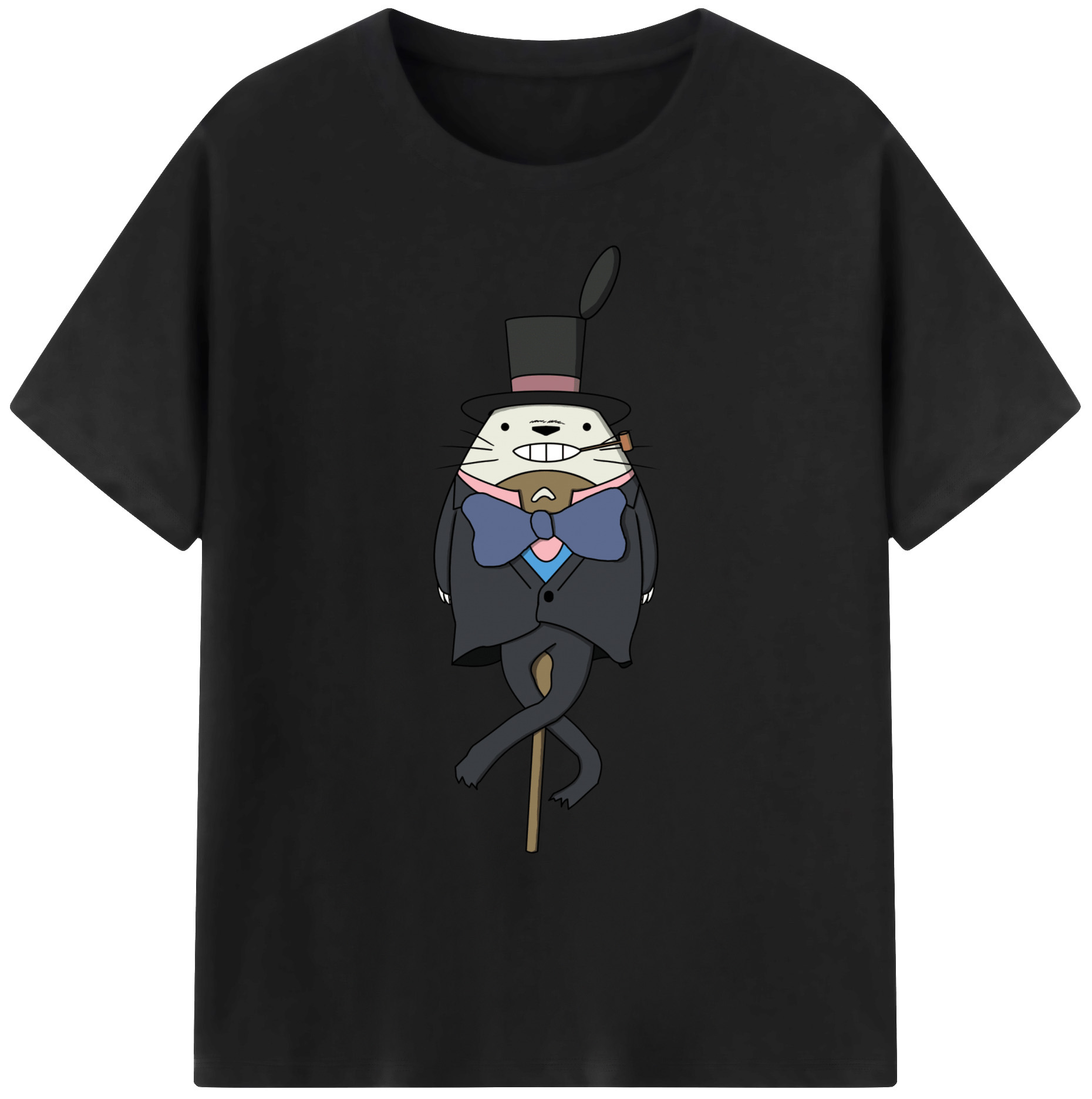 （画像用） となりのトトロ 草壁メイ 草壁サツキ My Neighbor Totoro Satsuki Kusakabe Mei Kusakabe 綿100％ メンズ半袖Tシャツ｜肌触りやわらか＆通気性