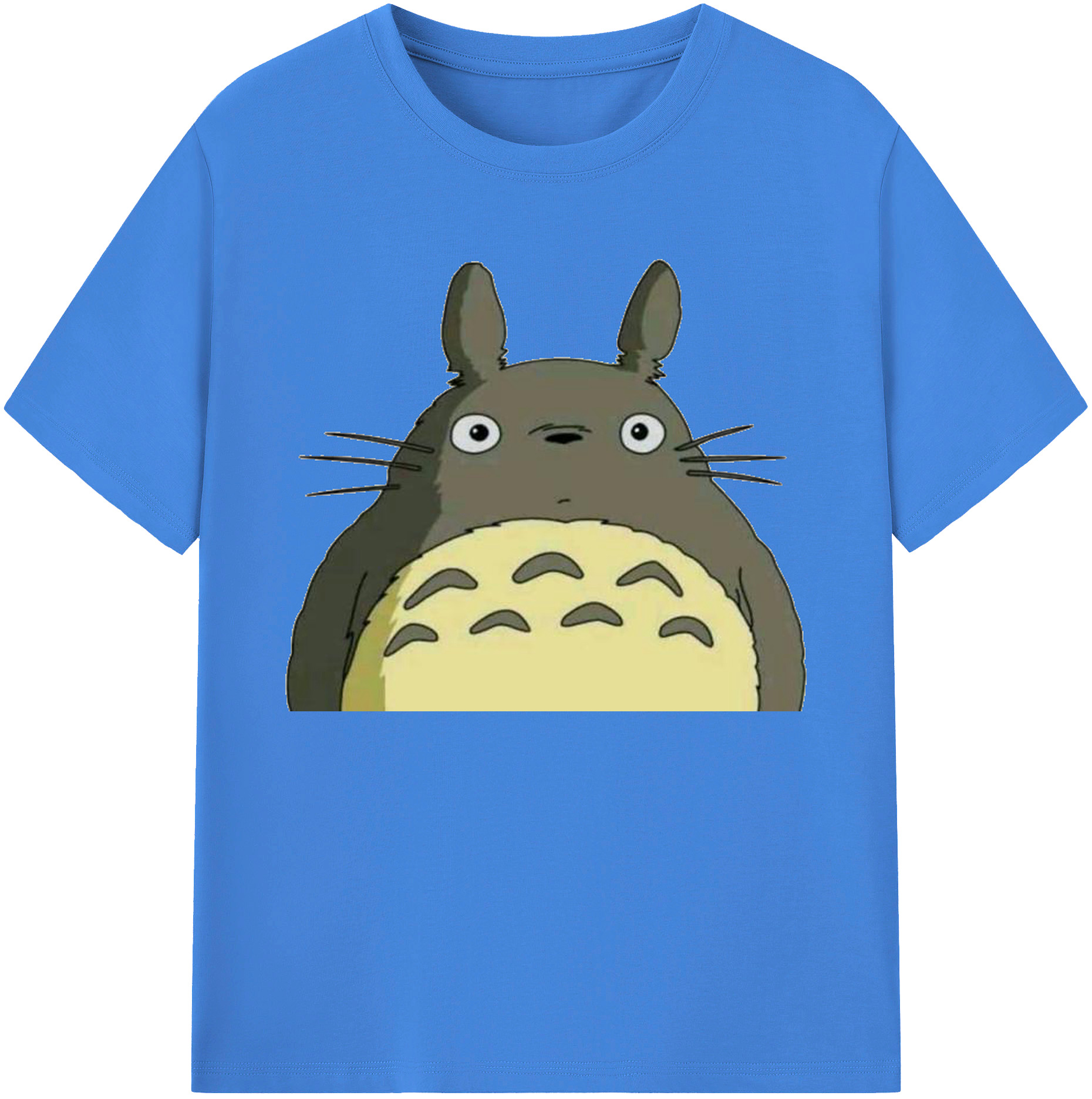 （画像用） となりのトトロ 草壁メイ 草壁サツキ My Neighbor Totoro Satsuki Kusakabe Mei Kusakabe 綿100％ メンズ半袖Tシャツ｜肌触りやわらか＆通気性