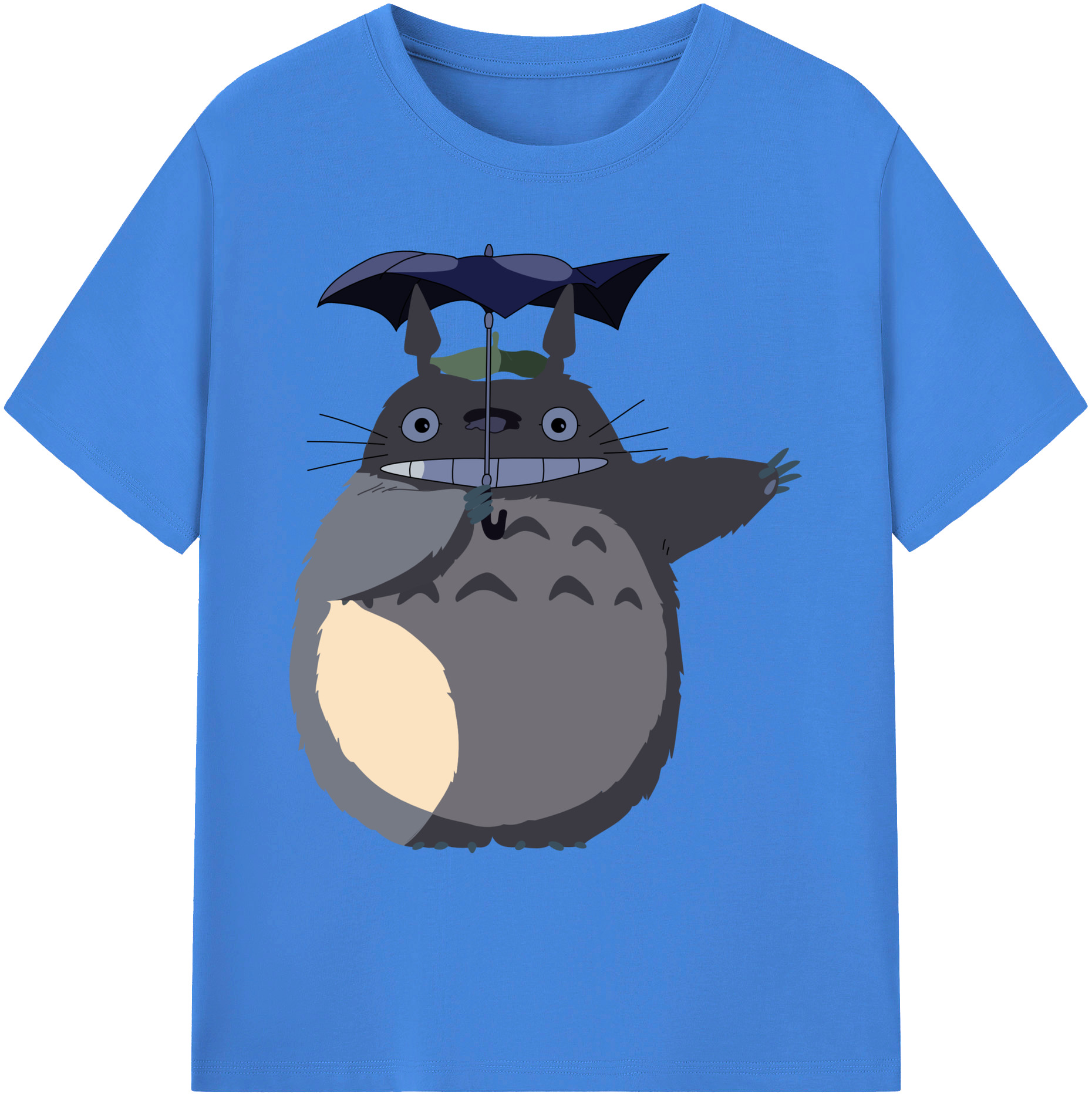 （画像用） となりのトトロ 草壁メイ 草壁サツキ My Neighbor Totoro Satsuki Kusakabe Mei Kusakabe 綿100％ メンズ半袖Tシャツ｜肌触りやわらか＆通気性