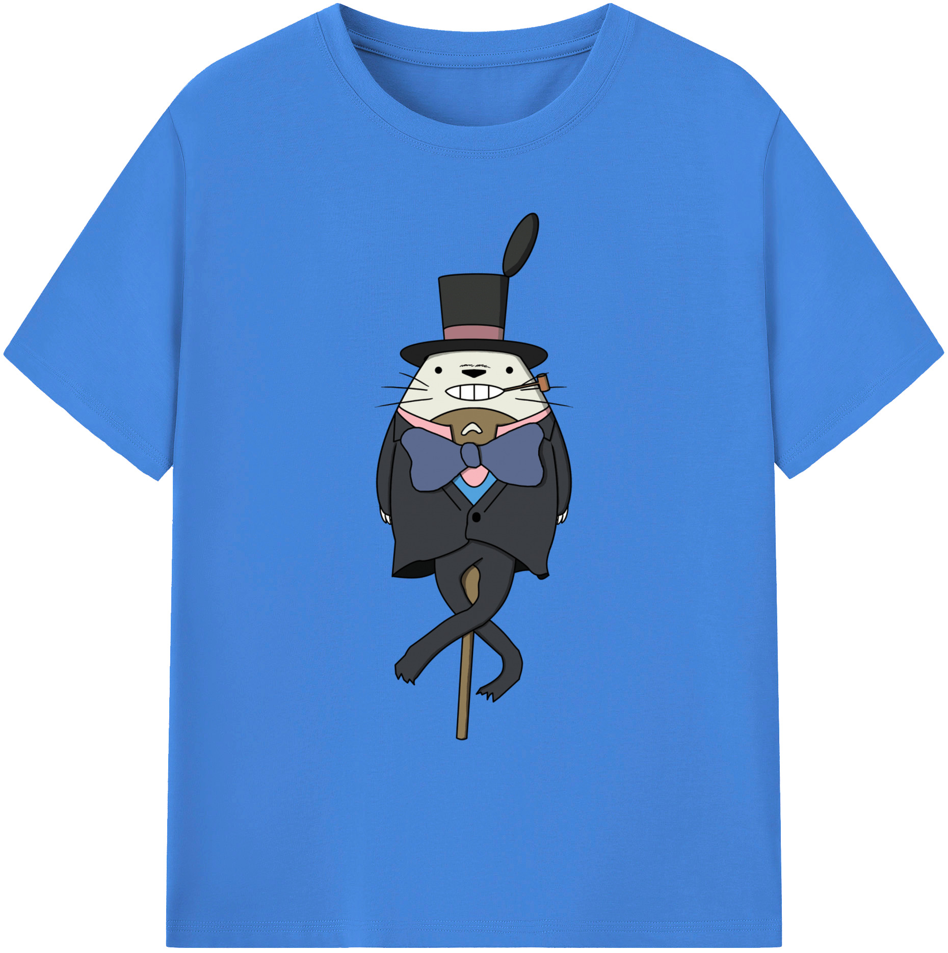 （画像用） となりのトトロ 草壁メイ 草壁サツキ My Neighbor Totoro Satsuki Kusakabe Mei Kusakabe 綿100％ メンズ半袖Tシャツ｜肌触りやわらか＆通気性