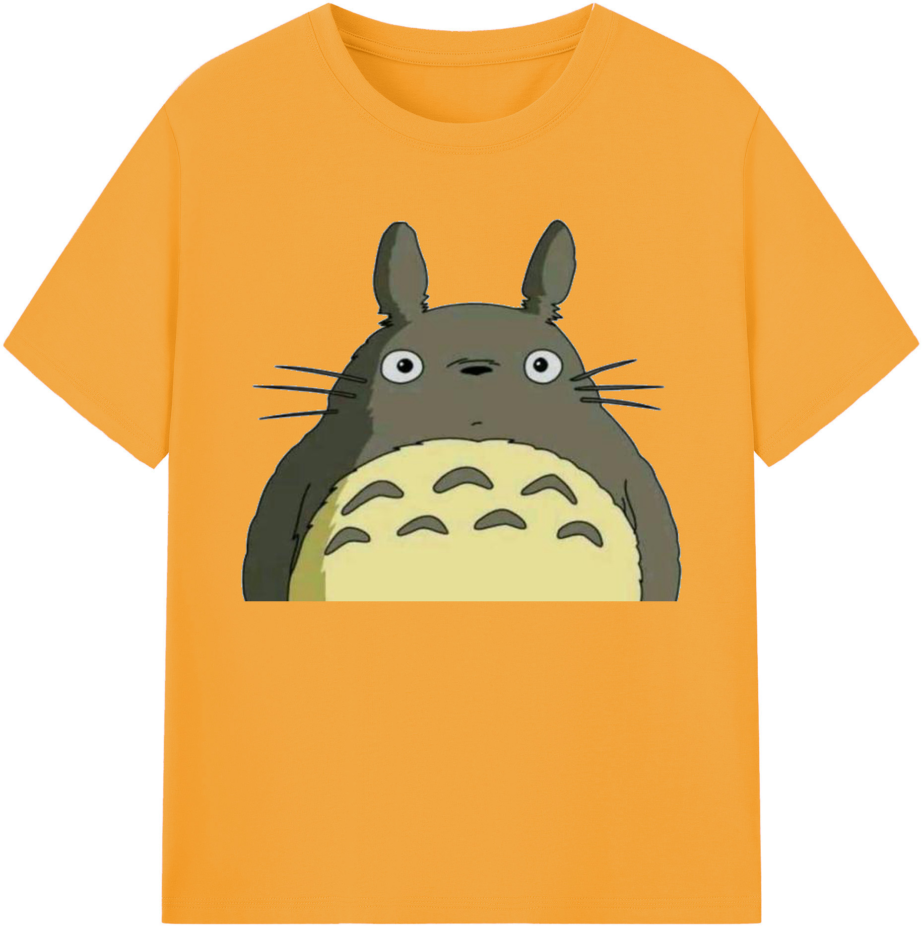 （画像用） となりのトトロ 草壁メイ 草壁サツキ My Neighbor Totoro Satsuki Kusakabe Mei Kusakabe 綿100％ メンズ半袖Tシャツ｜肌触りやわらか＆通気性