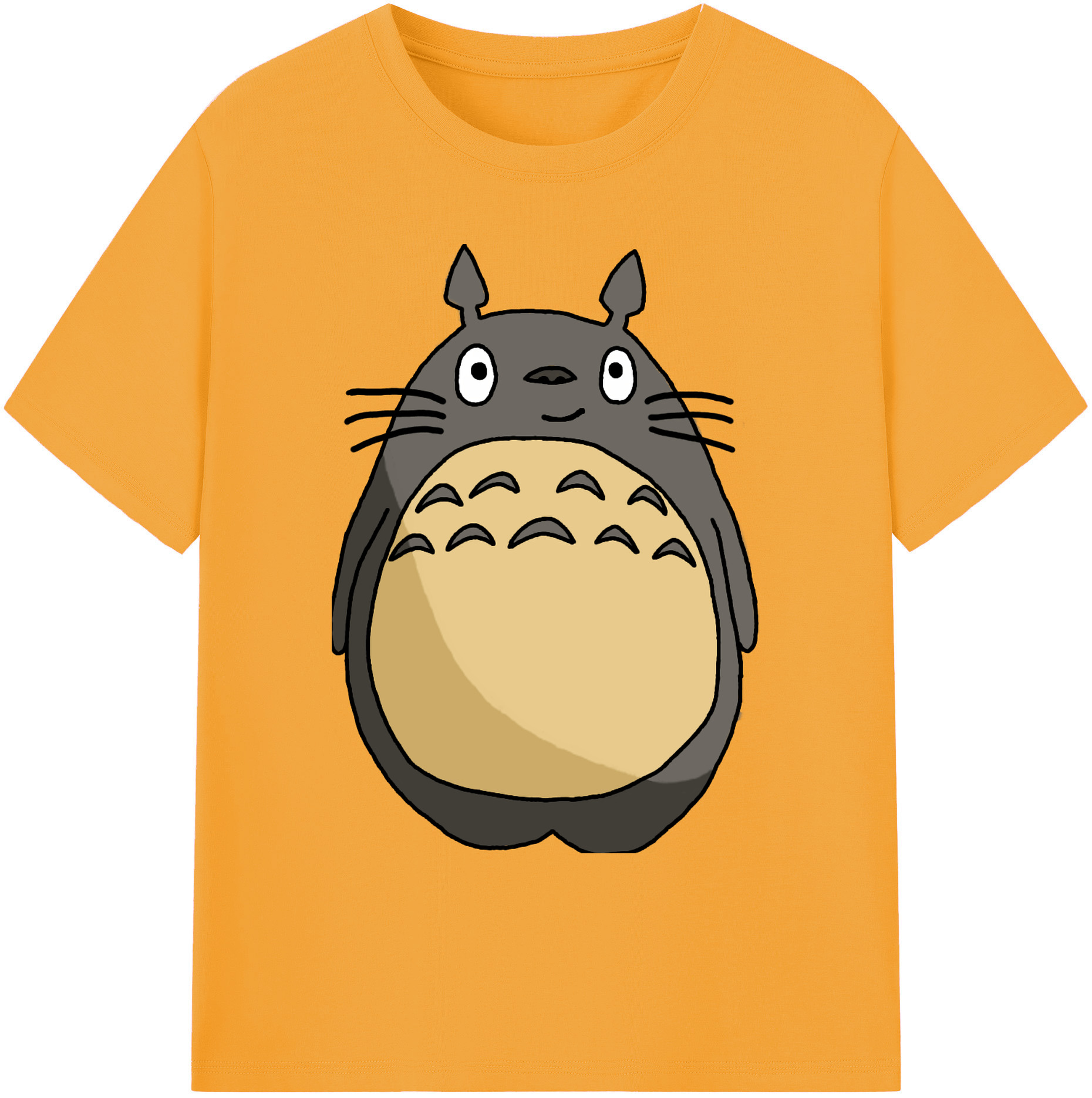 （画像用） となりのトトロ 草壁メイ 草壁サツキ My Neighbor Totoro Satsuki Kusakabe Mei Kusakabe 綿100％ メンズ半袖Tシャツ｜肌触りやわらか＆通気性