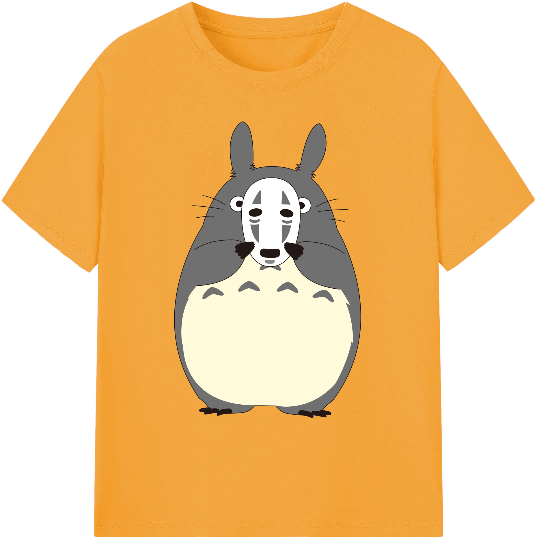 （画像用） となりのトトロ 草壁メイ 草壁サツキ My Neighbor Totoro Satsuki Kusakabe Mei Kusakabe 綿100％ メンズ半袖Tシャツ｜肌触りやわらか＆通気性