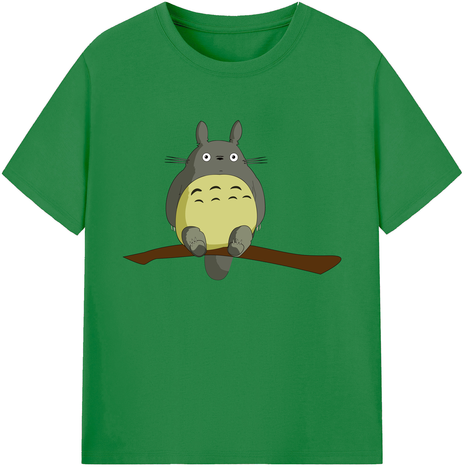 （画像用） となりのトトロ 草壁メイ 草壁サツキ My Neighbor Totoro Satsuki Kusakabe Mei Kusakabe 綿100％ メンズ半袖Tシャツ｜肌触りやわらか＆通気性