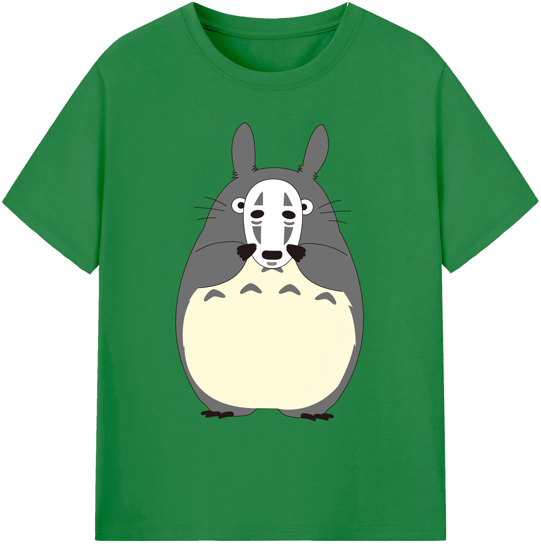 （画像用） となりのトトロ 草壁メイ 草壁サツキ My Neighbor Totoro Satsuki Kusakabe Mei Kusakabe 綿100％ メンズ半袖Tシャツ｜肌触りやわらか＆通気性