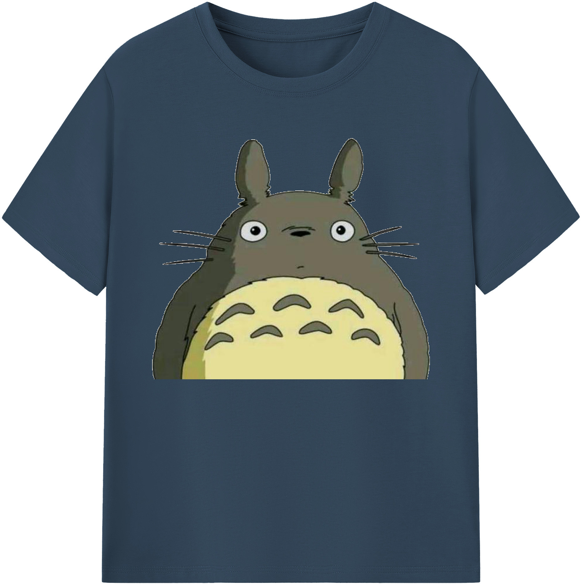 （画像用） となりのトトロ 草壁メイ 草壁サツキ My Neighbor Totoro Satsuki Kusakabe Mei Kusakabe 綿100％ メンズ半袖Tシャツ｜肌触りやわらか＆通気性